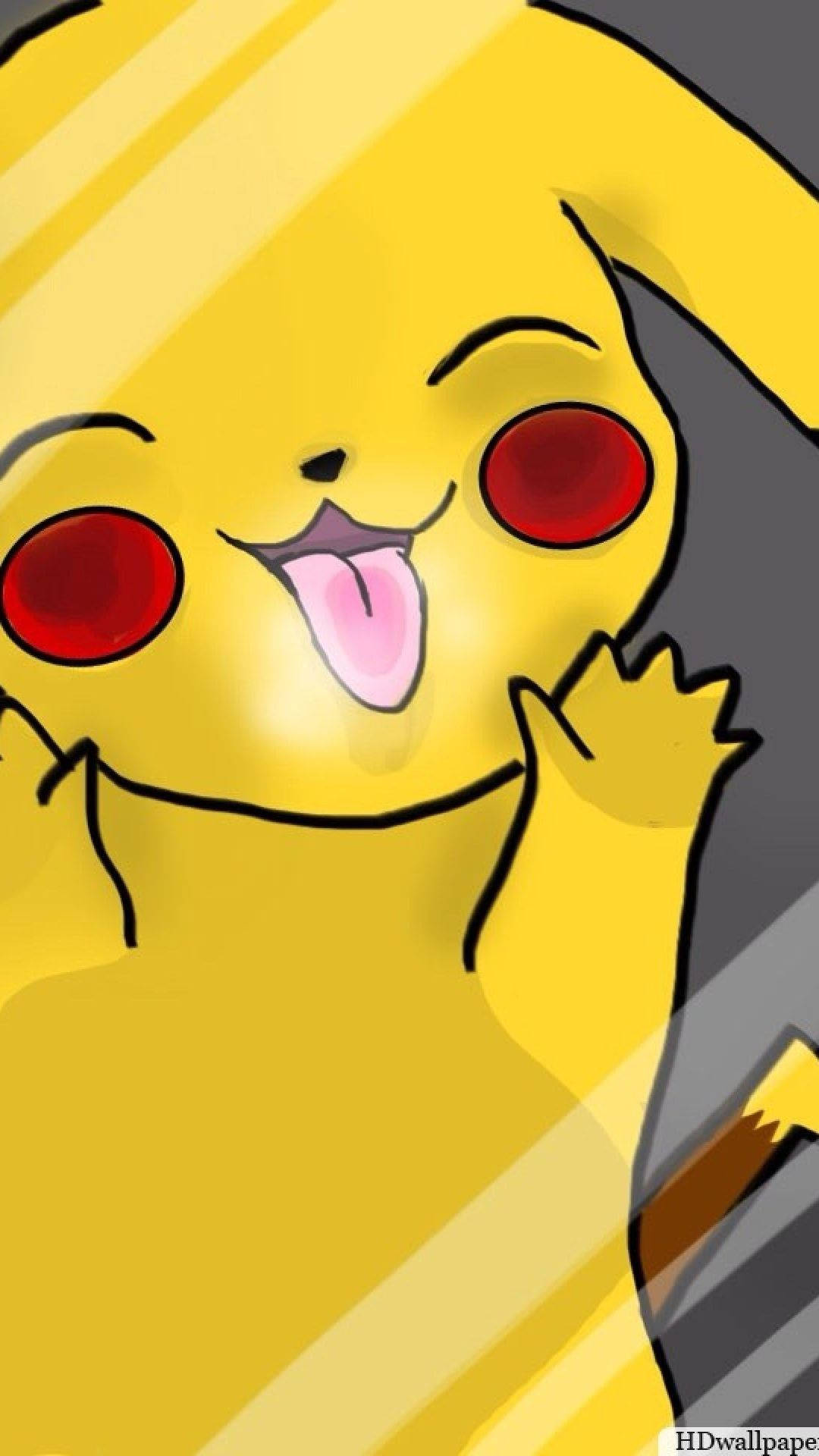 Pikachu کھڑکی سے جھانکتا ہوا! وال پیپر