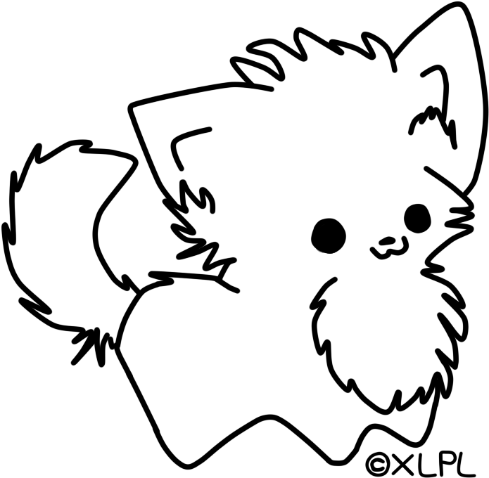 پیارا خاکہ بلی ڈرائینگ.PNG وال پیپر