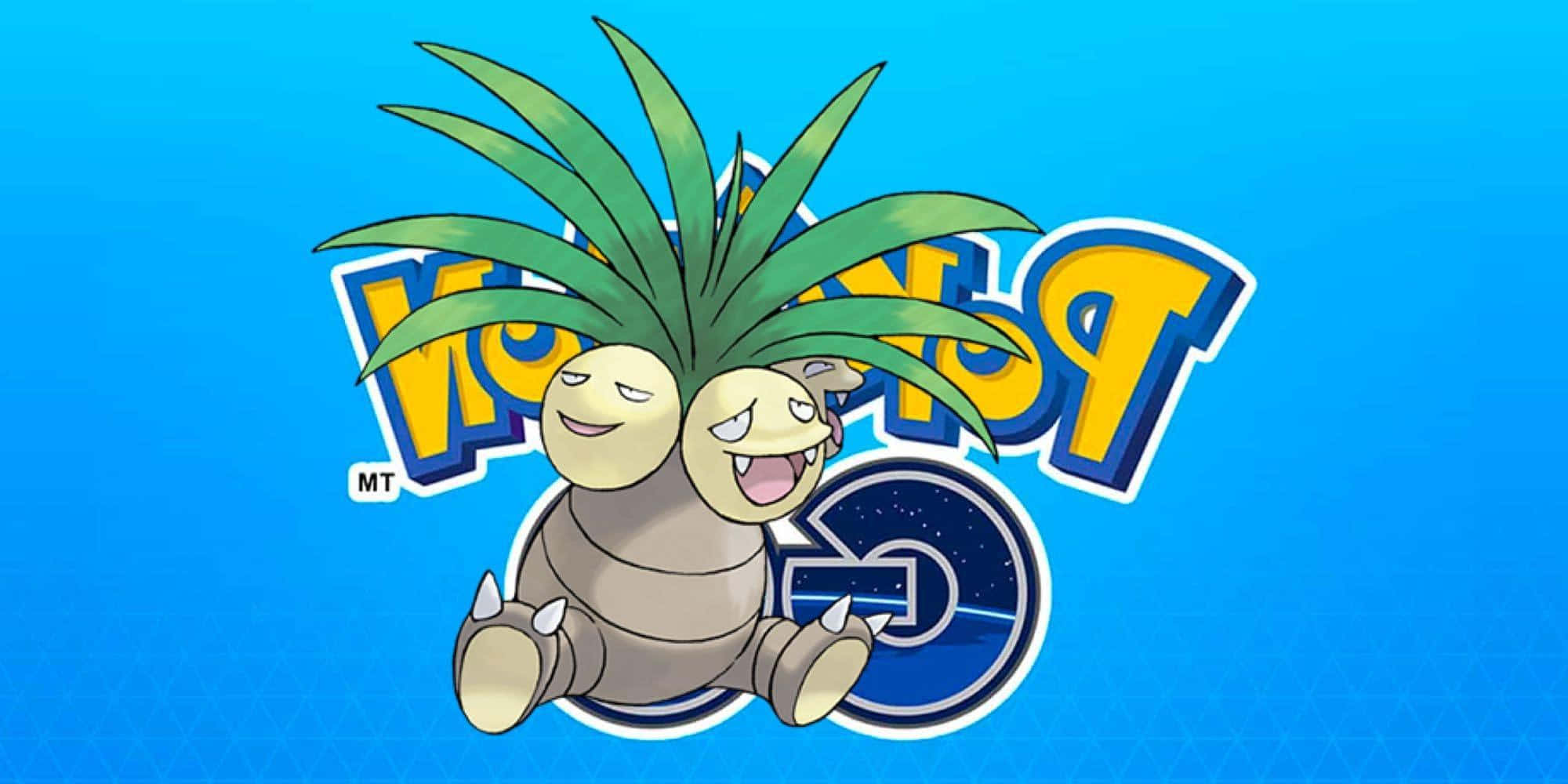 Pokémon Go میں Exeggutor کا پوسٹر وال پیپر