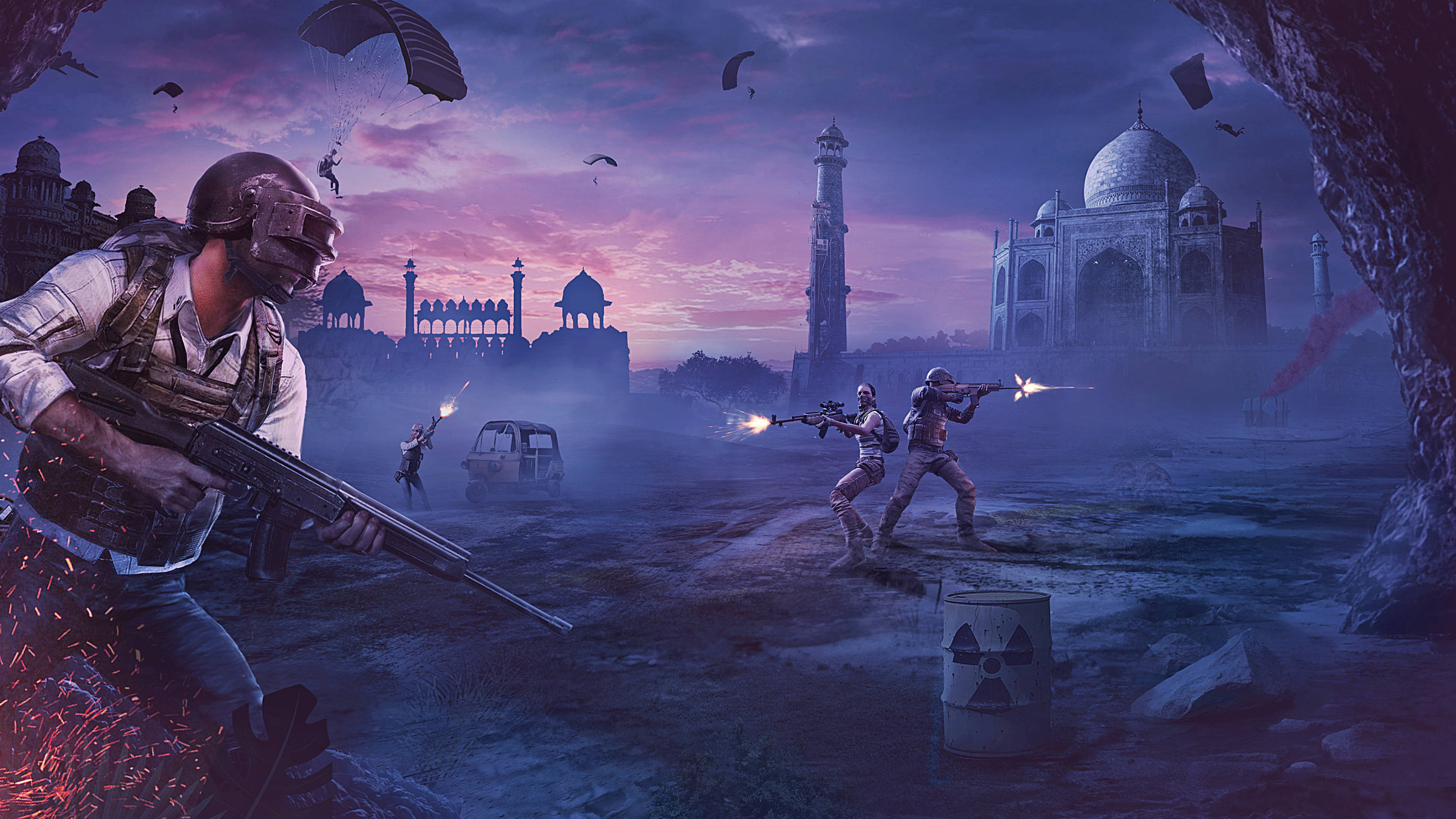 PUBG میدان جنگ 8K گیمنگ وال پیپر