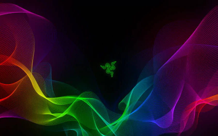 Razer نیون ہیوز 4K وال پیپر