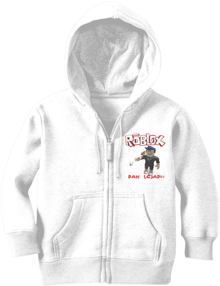 Roblox برانڈڈ ہوڈی جس میں کردار کا ڈیزائن ہے وال پیپر