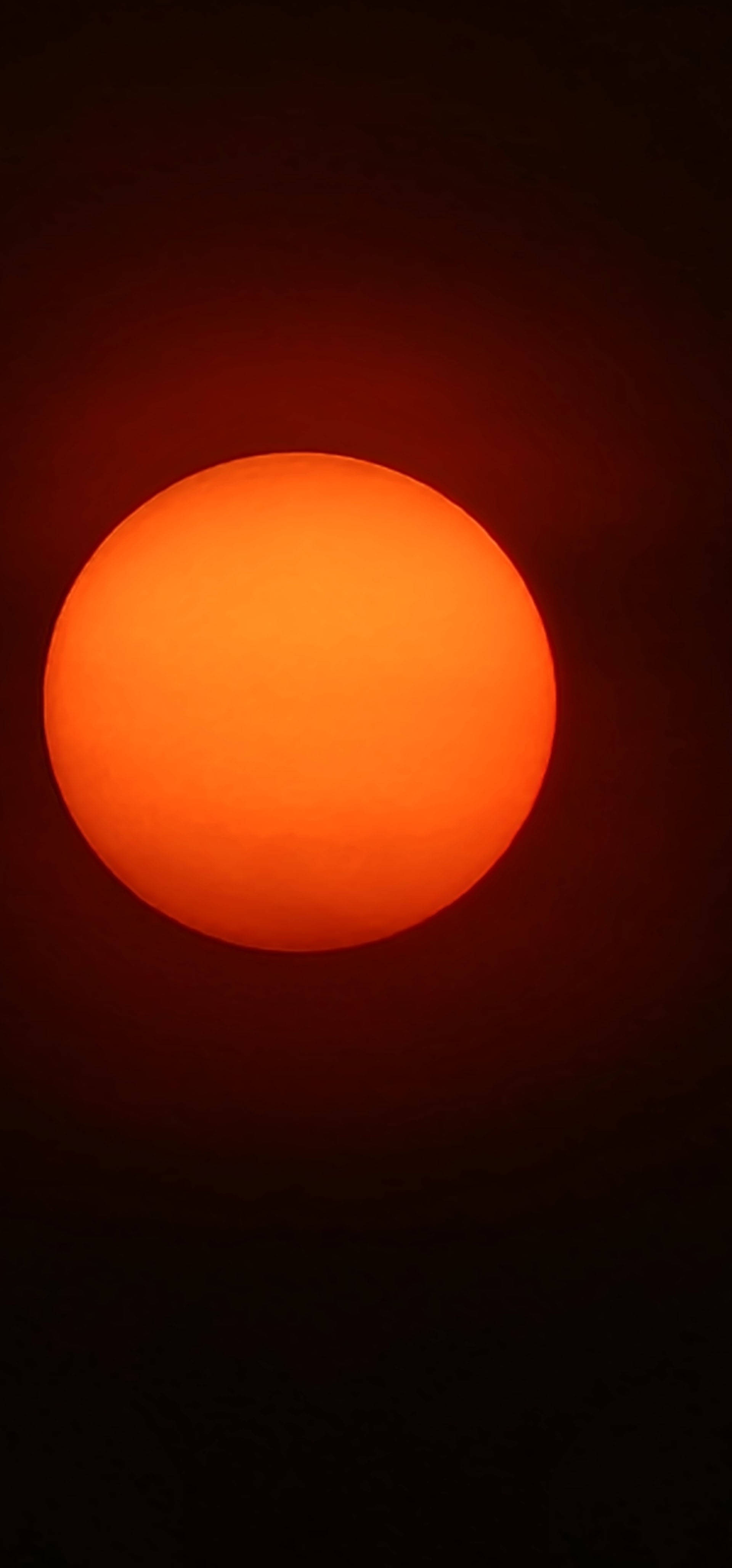 سام سنگ گلیکسی S22 سرخ سورج وال پیپر