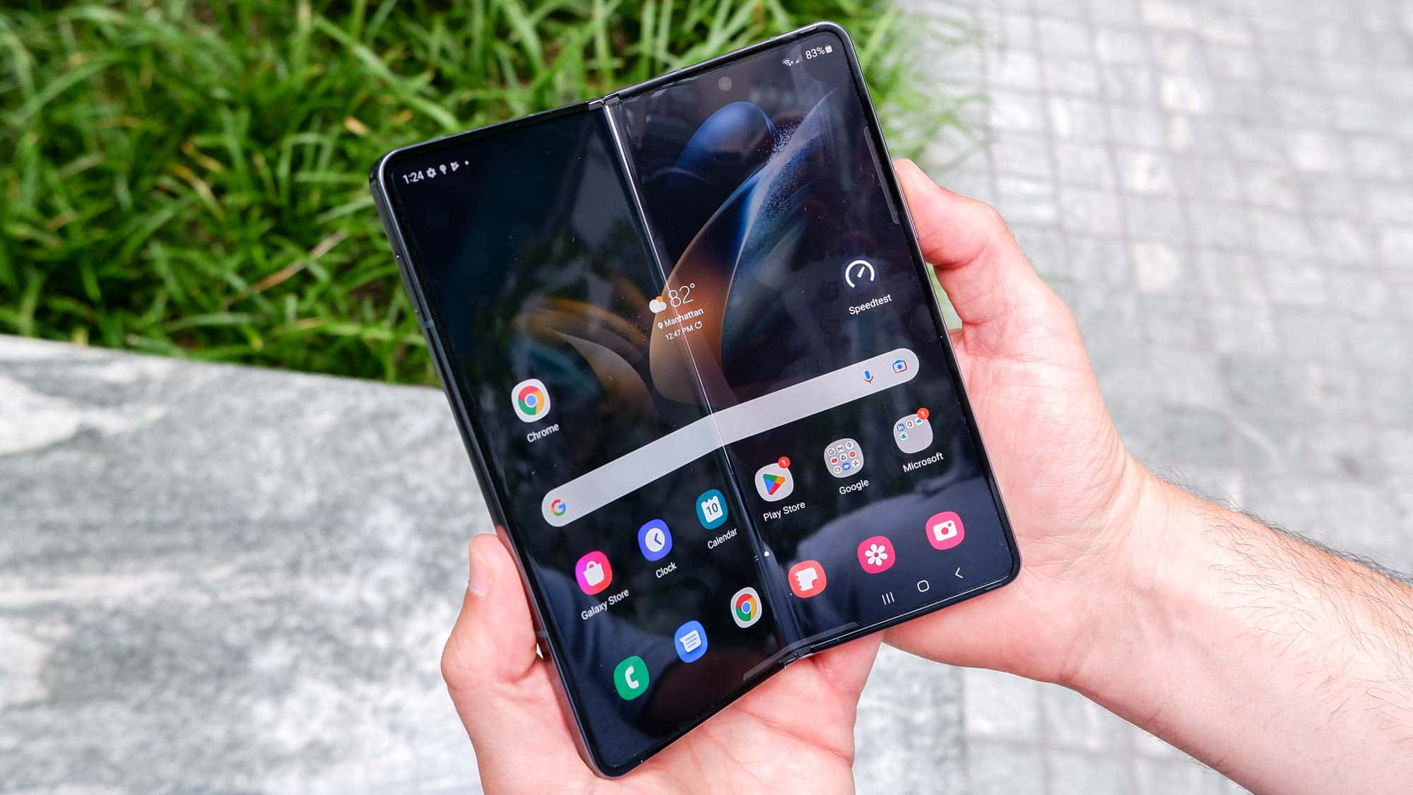 Samsung Galaxy Z Fold 4 تصویر وال پیپر