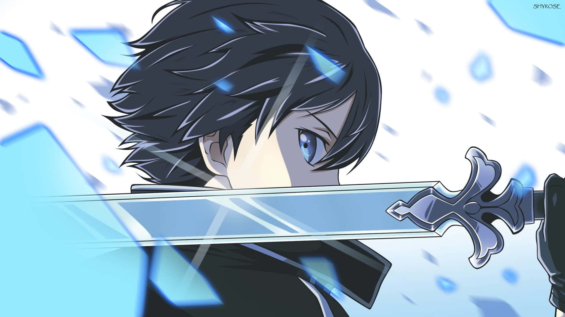 Sword Art Online Kirito کی ٹھنڈی تصویر وال پیپر