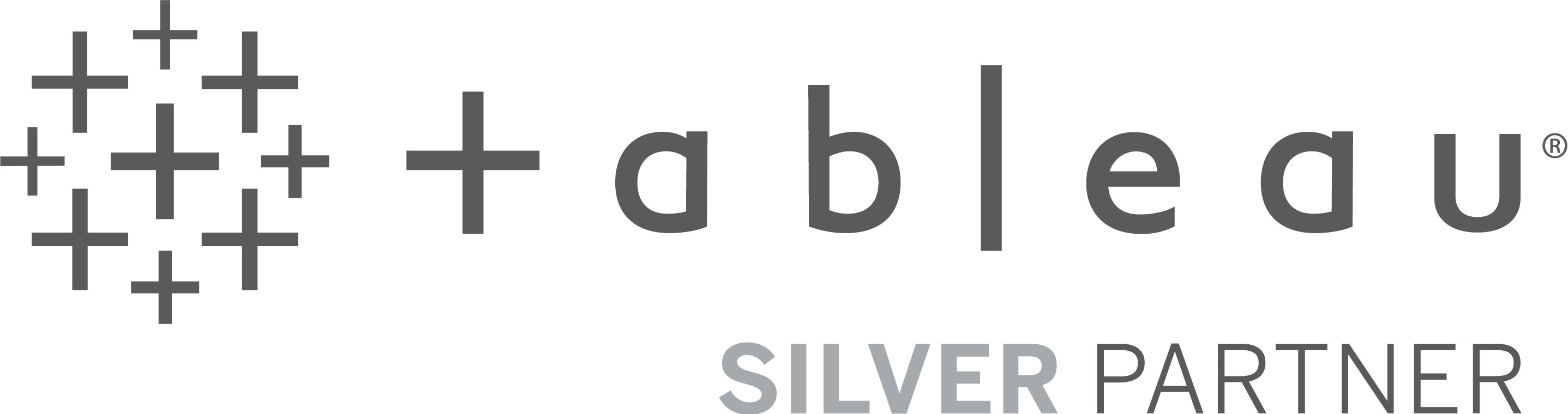 Tableau سافٹ ویئر سلور پارٹنر لوگو وال پیپر
