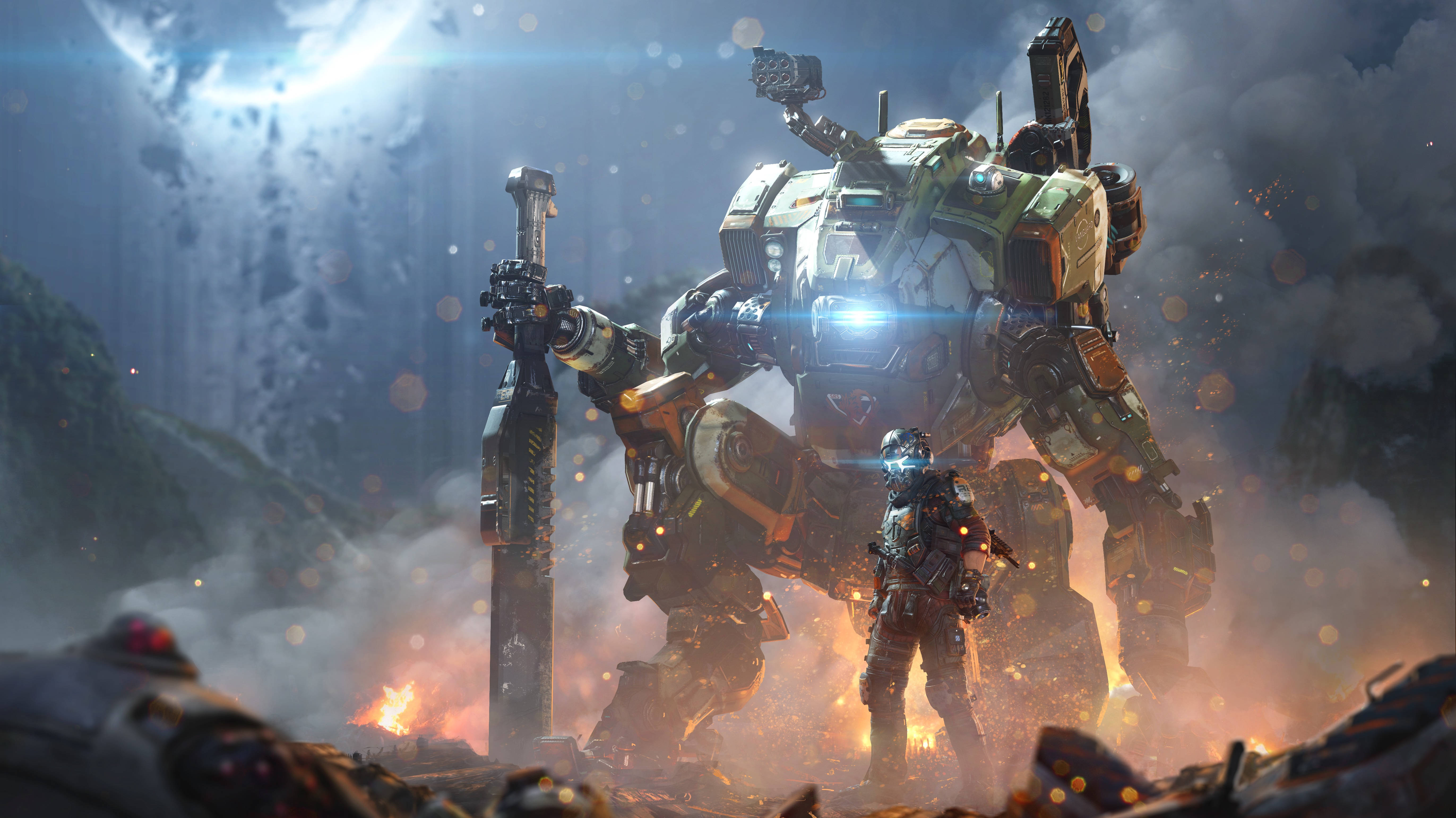 Titanfall 2 4K گیمنگ وال پیپر
