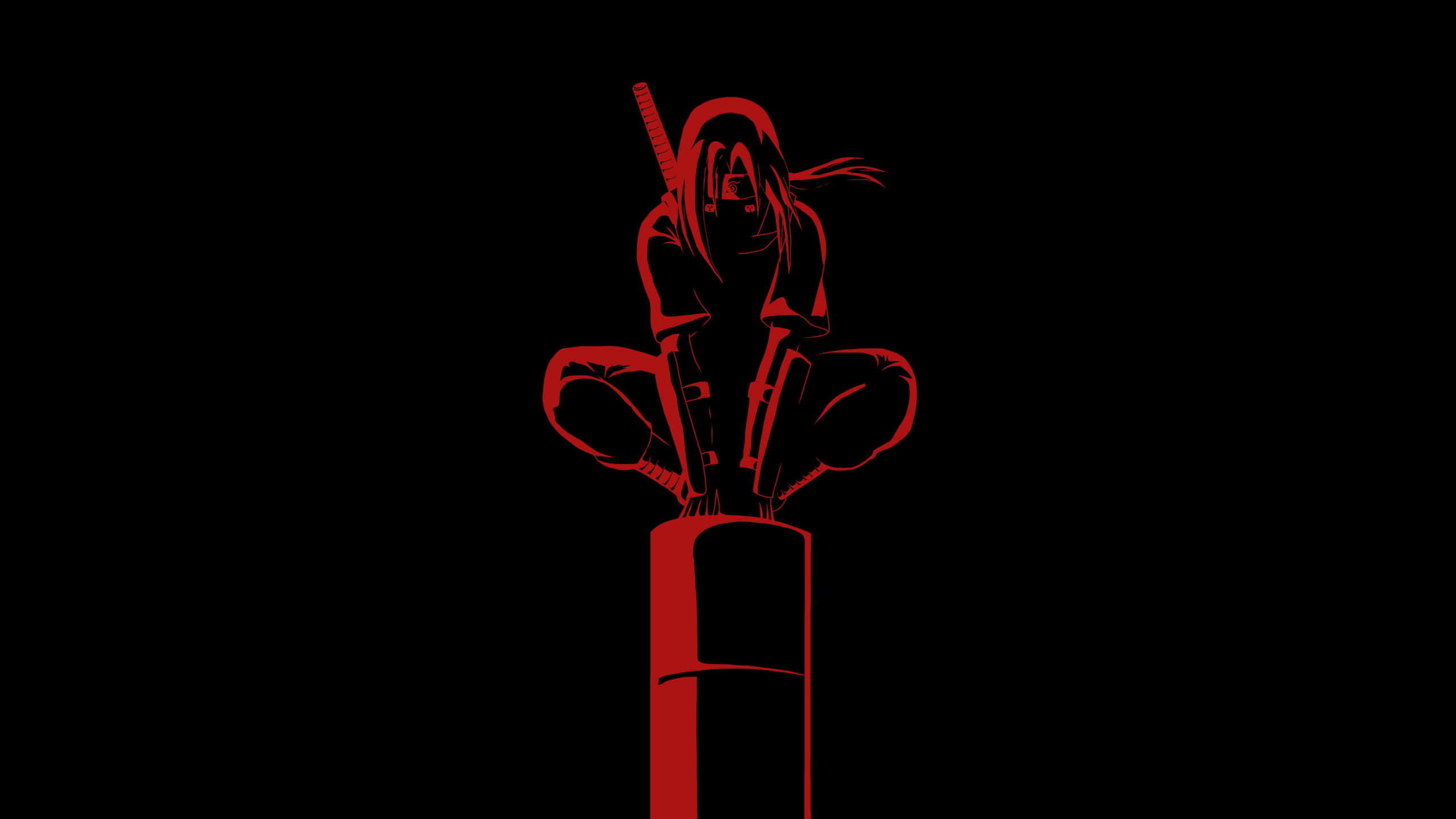 Uchiha Itachi 1440p AMOLED وال پیپر