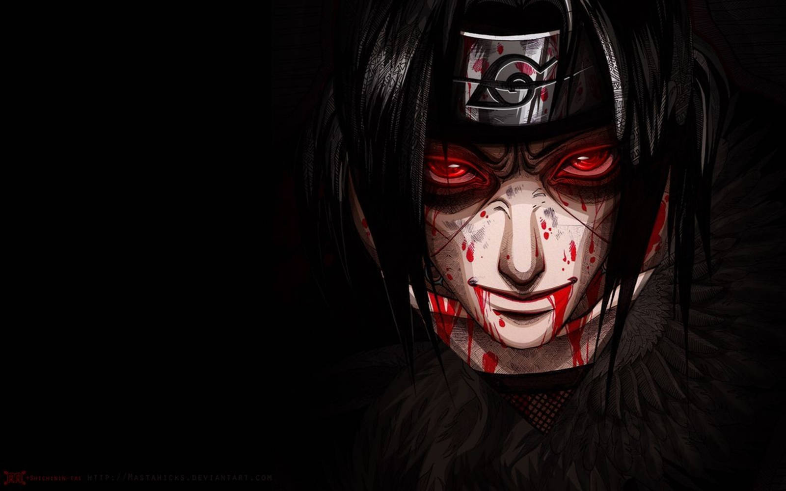 Uchiha Itachi Naruto لیپ ٹاپ وال پیپر