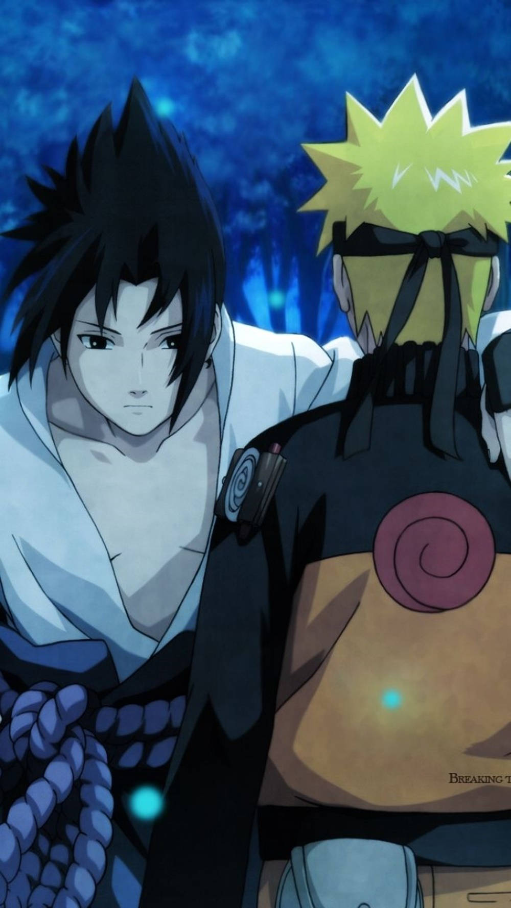 Uchiha Sasuke Naruto آئی فون اینیم وال پیپر