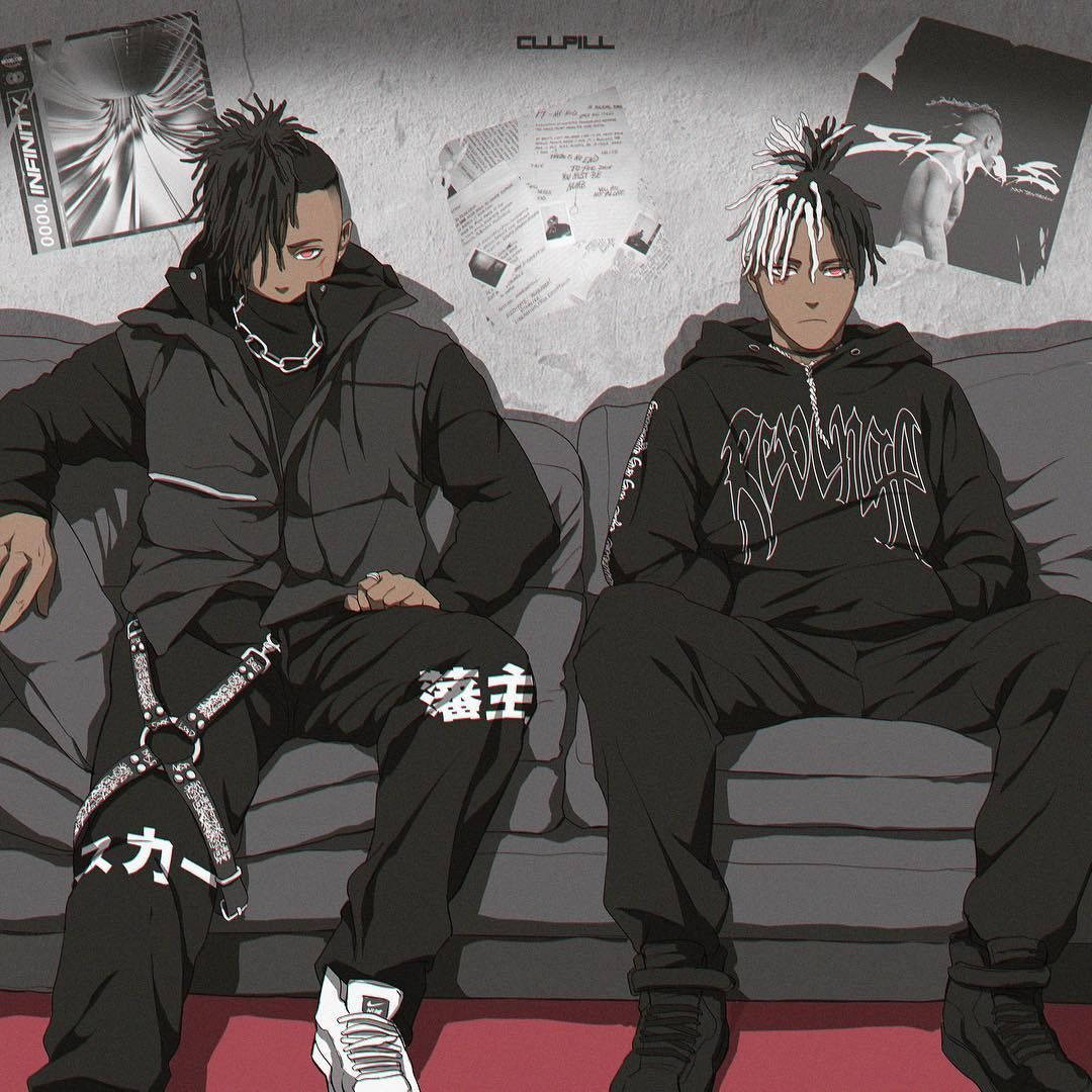 Xxxtentacion Anime کا Scarlxrd کے ساتھ وال پیپر