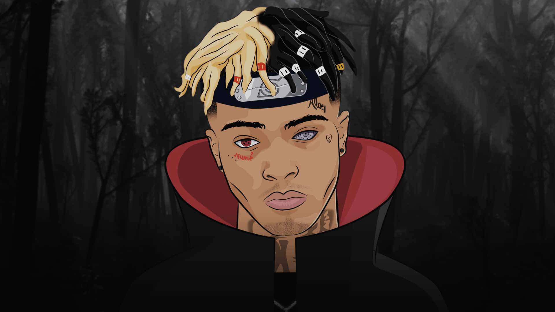 Xxxtentacion کا Uchiha پاور پروفائل وال پیپر