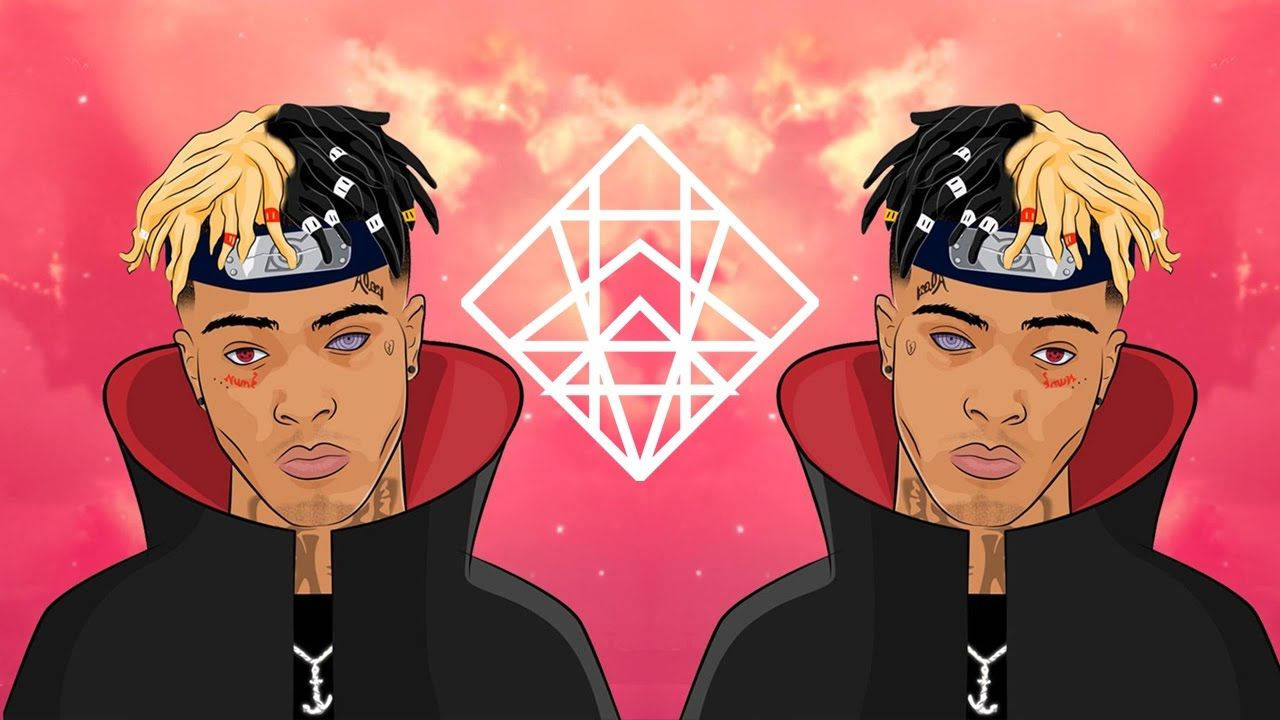 Xxxtentacion اینیم سائیڈ ٹو سائیڈ آرٹ وال پیپر