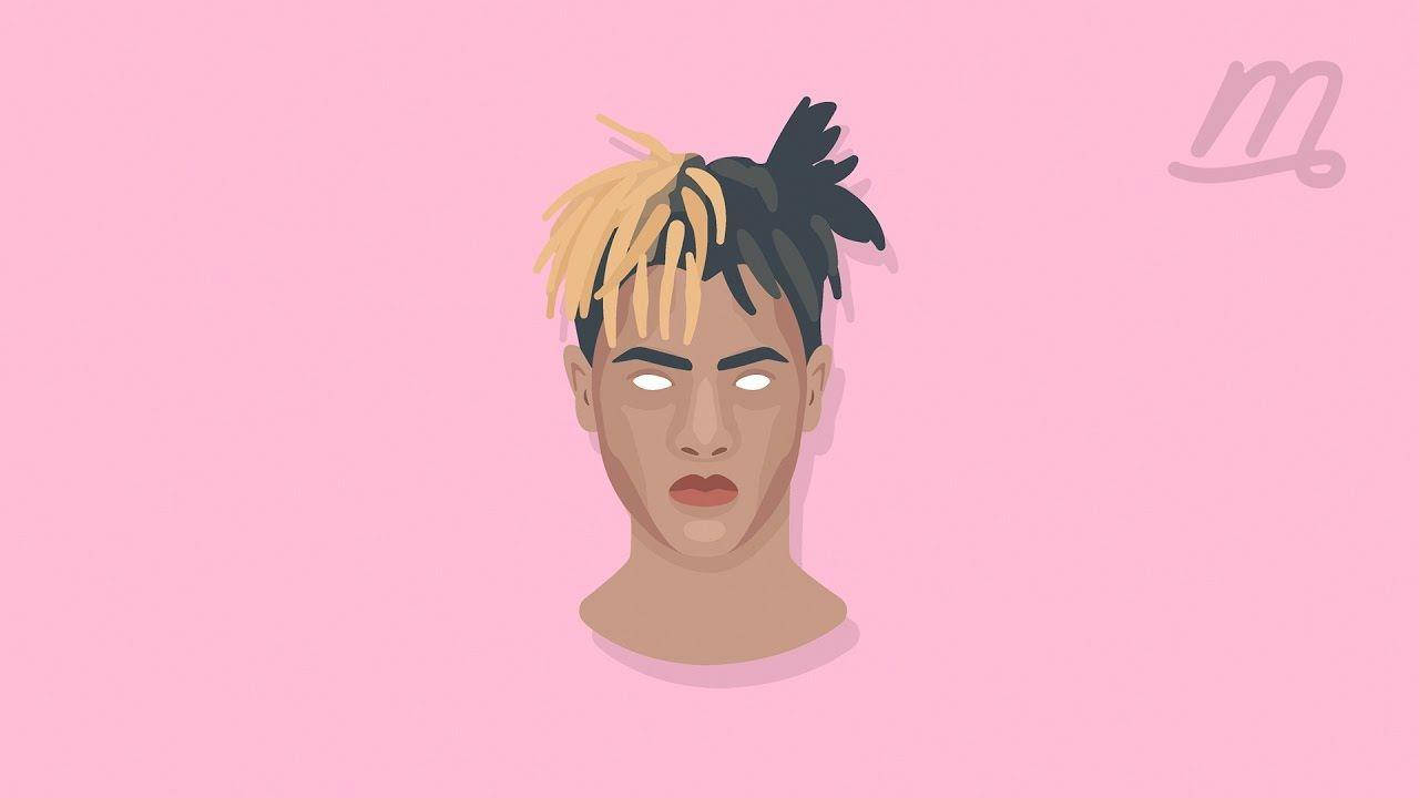 Xxxtentacion اینیمے گلابی آرٹ وال پیپر