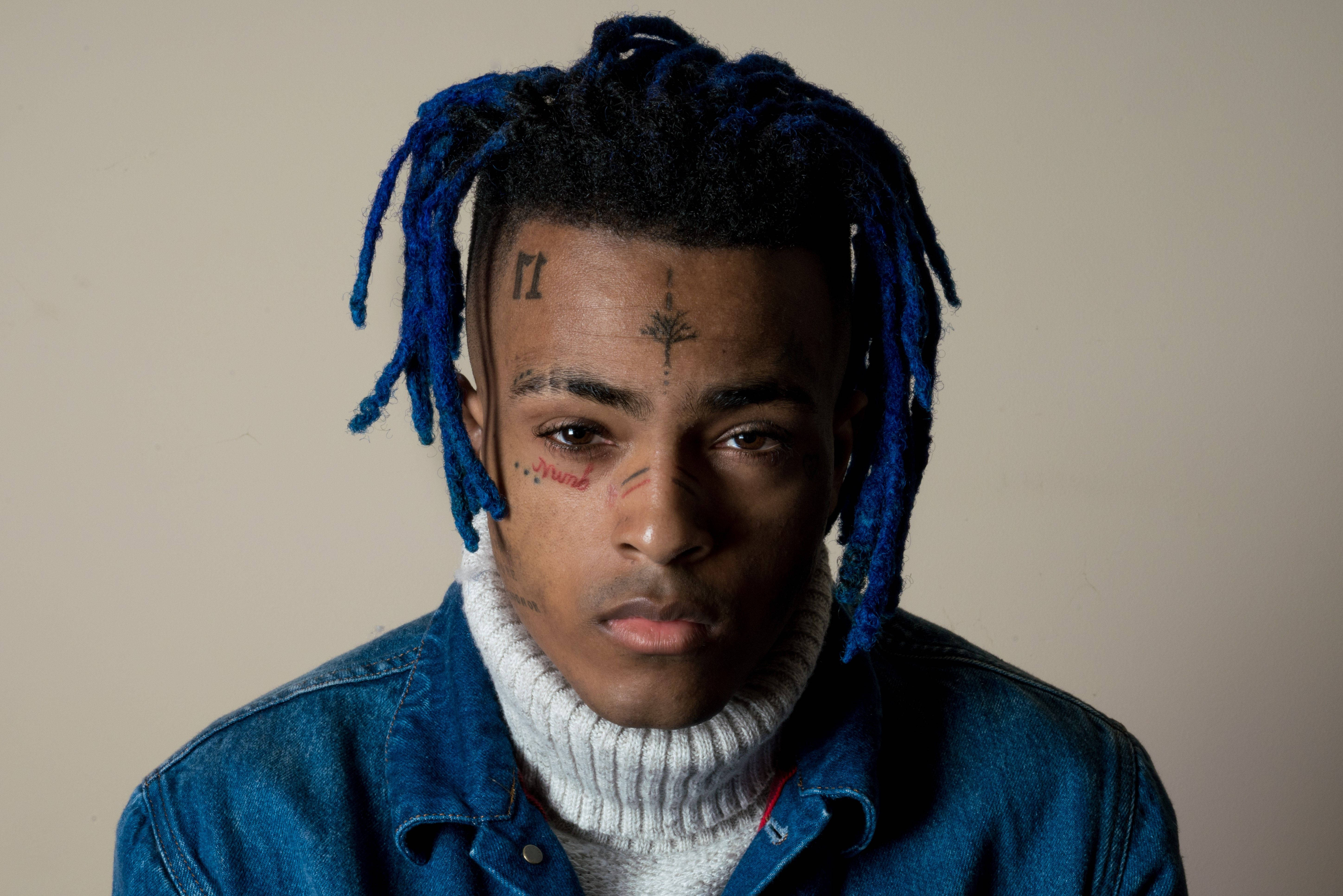 Xxxtentacion اینیم پیشانی کا ٹیٹو وال پیپر