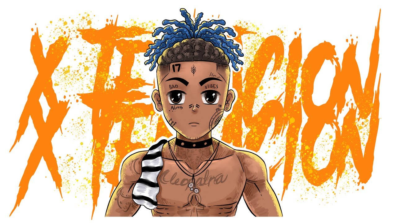 Xxxtentacion اینیم تخلیقی آرٹ وال پیپر