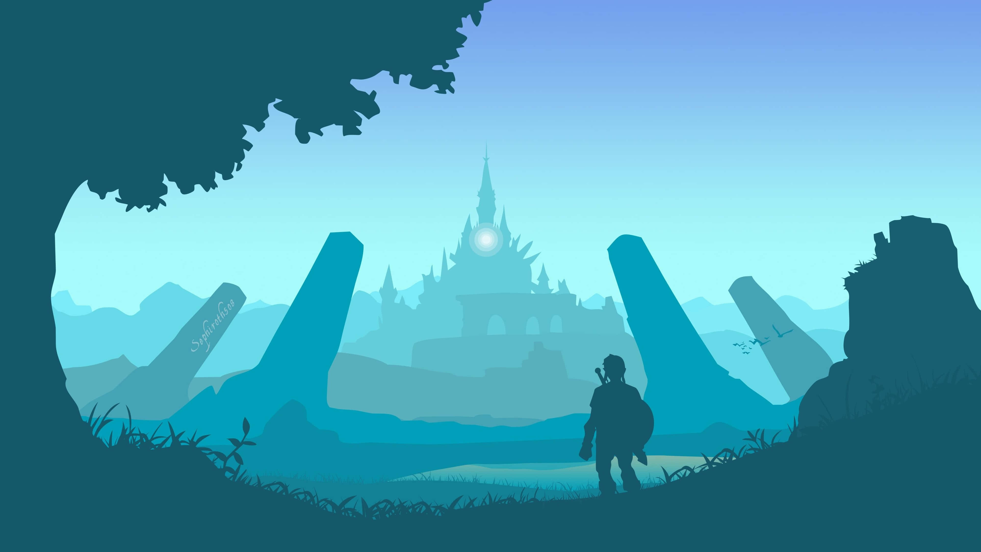 Zelda Breath Of The Wild 4K محل وال پیپر