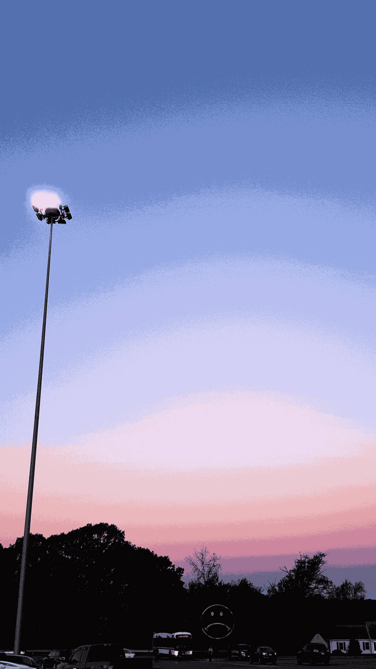 آئی فون گلابی جمالیاتی گلیاں وال پیپر