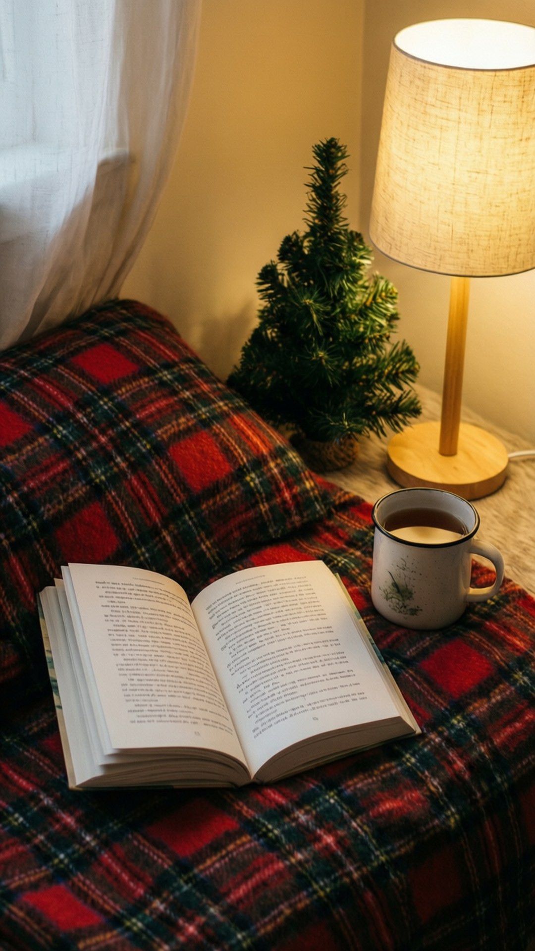 آرام دہ کرسمس کونا وال پیپر