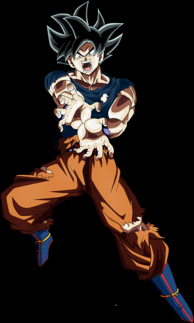 الٹرا انسٹنٹ گوکو کا جنگی موقف وال پیپر
