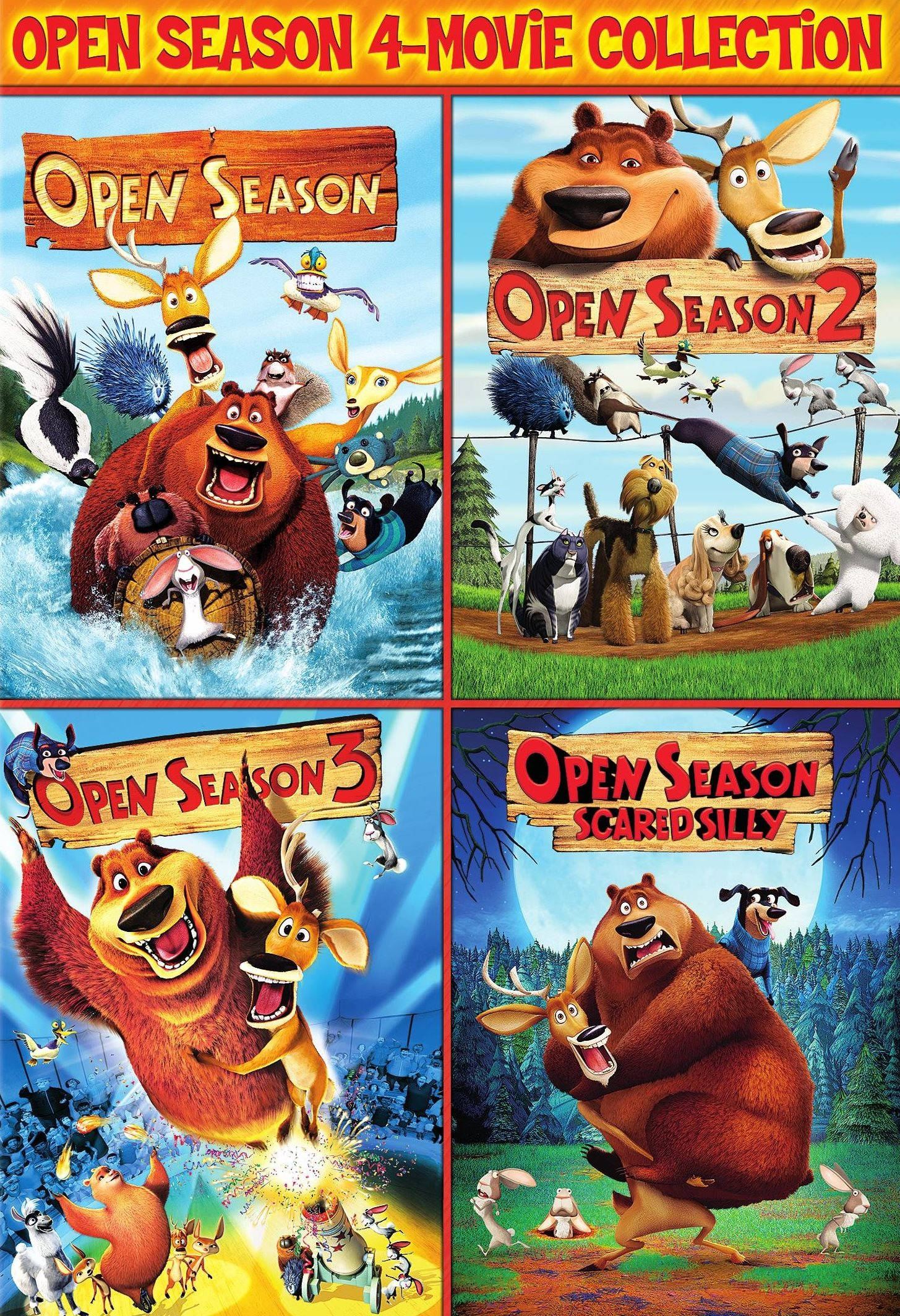 اوپن سیزن فلم کے چار پوسٹرز وال پیپر
