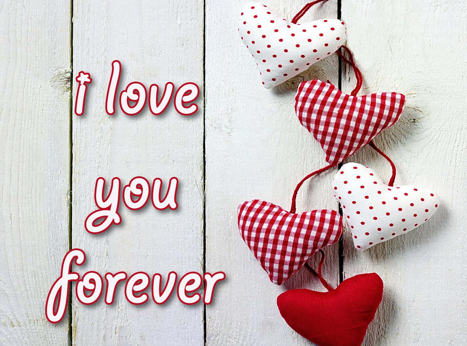 اپنی محبت کا اظہار کریں ان الفاظ کے ساتھ جو سب کچھ کہہ دیں - "I Love You" وال پیپر
