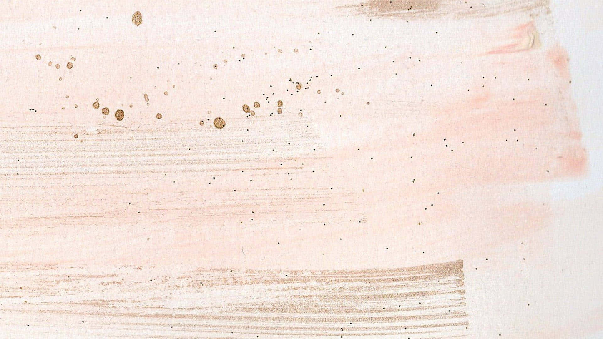 ایک خوبصورت روز گولڈ ایستھیٹک بیک گراؤنڈ۔ وال پیپر