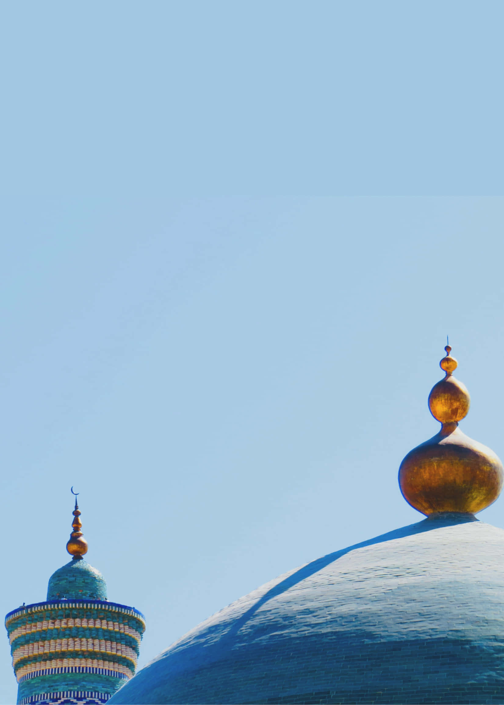 بخارا کے گنبدوں کی جمالیاتی فوٹوگرافی وال پیپر