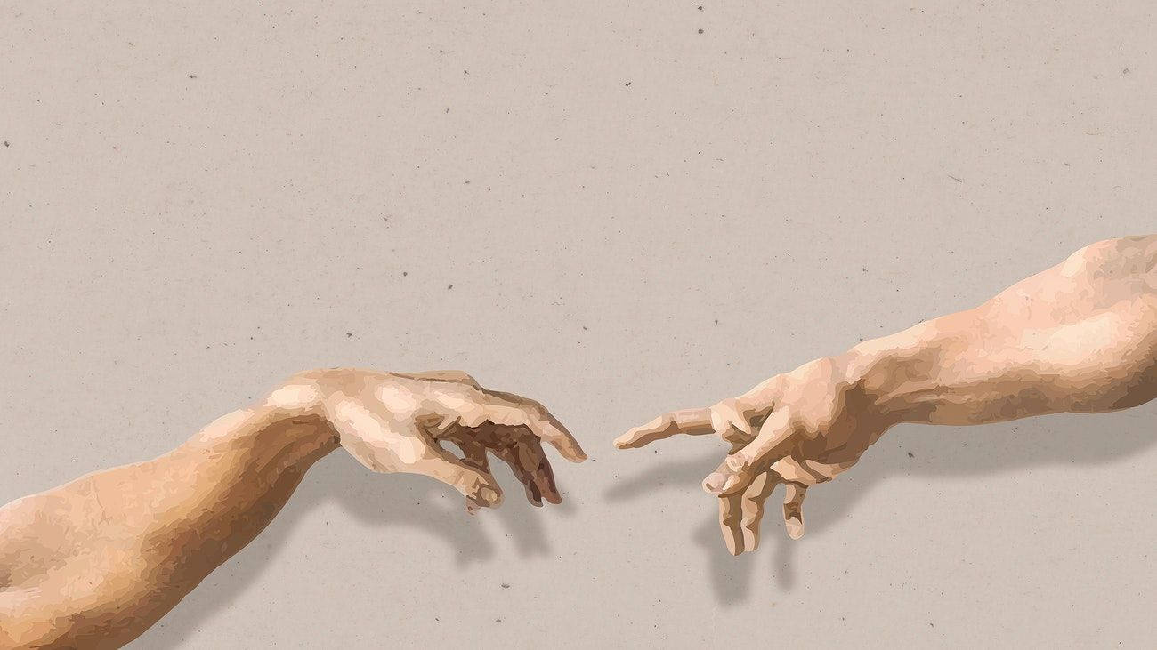 براؤن ایستھیٹک خدا کے بازو لیپ ٹاپ — براؤن جمالیاتی جی آئی ایف وال پیپر