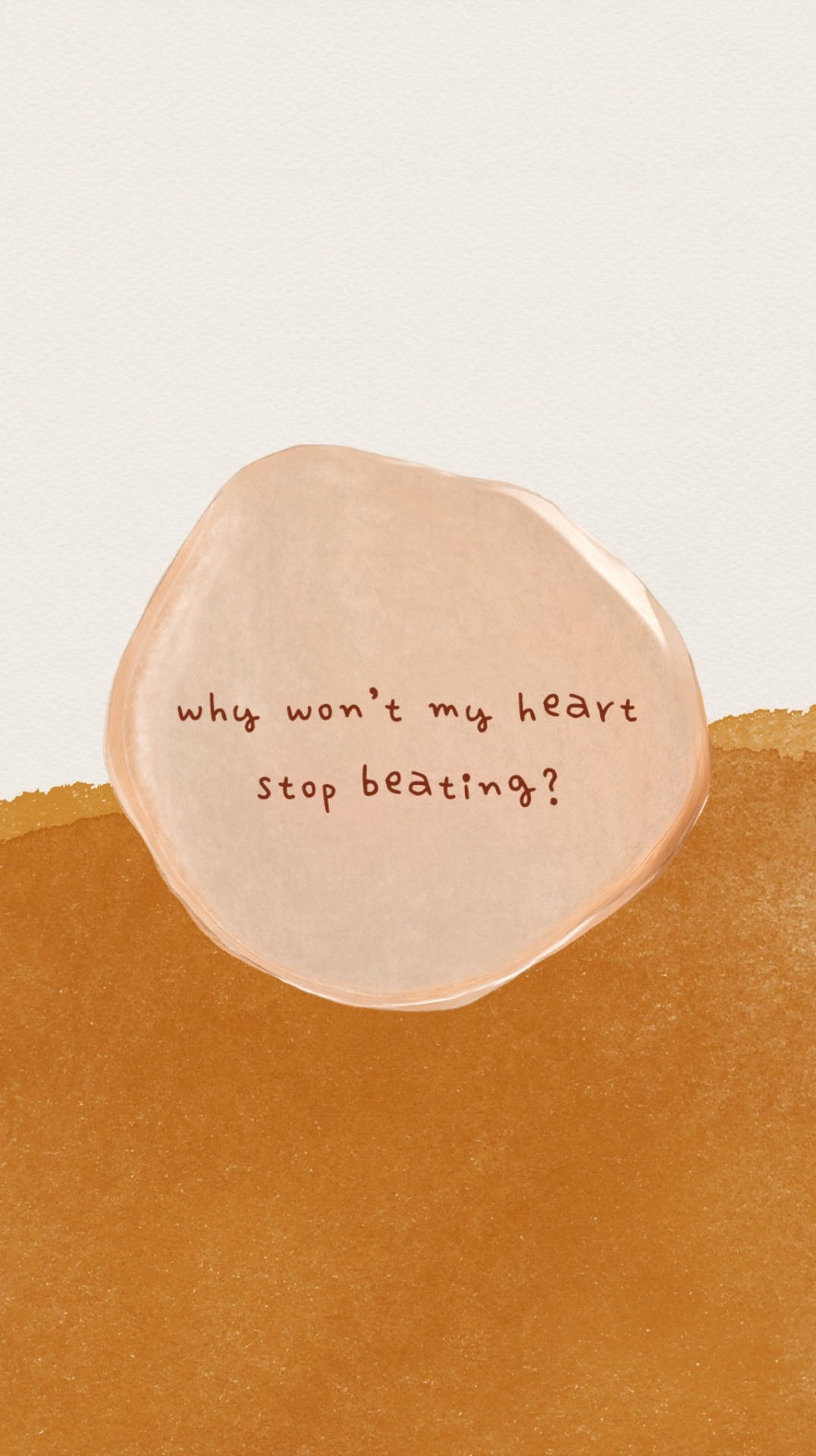 بنی بھورا جمالیاتی اوبلیشن پیپر وال پیپر