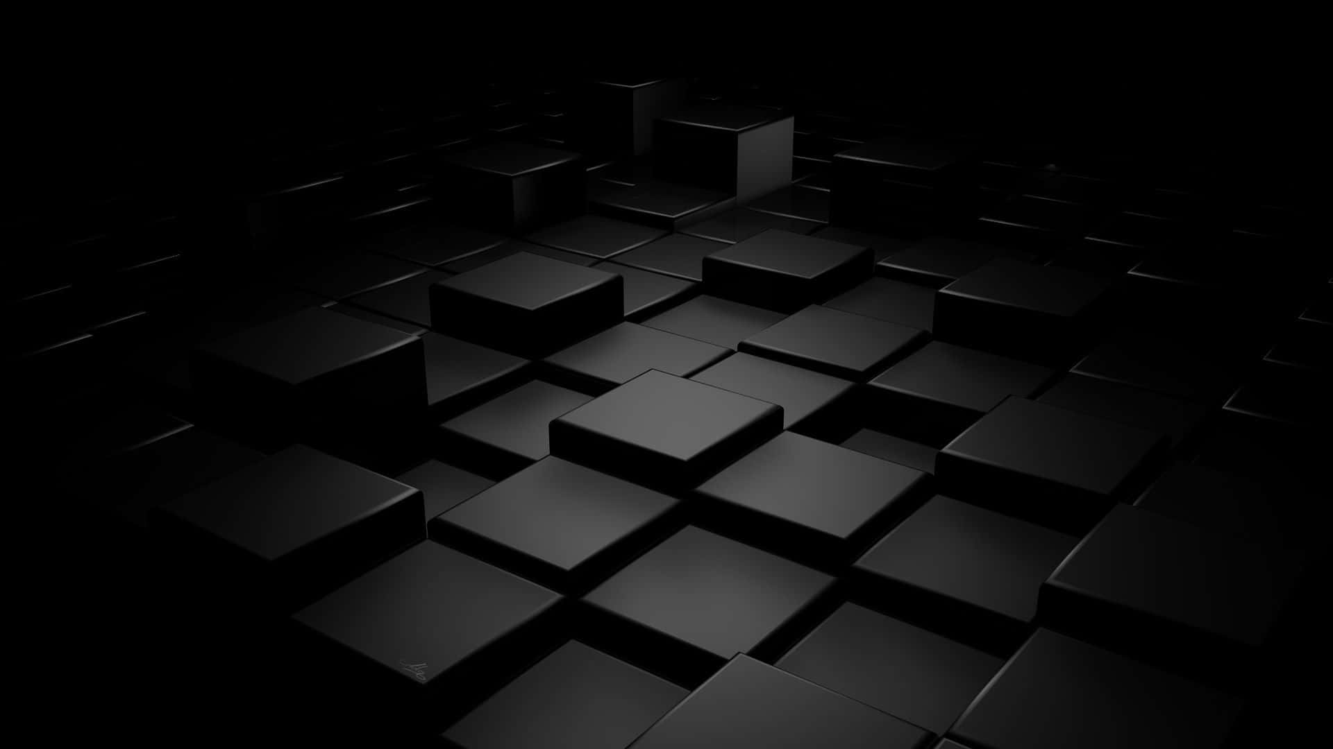 تمام سیاہ پس منظر — تھری ڈی وال پیپر