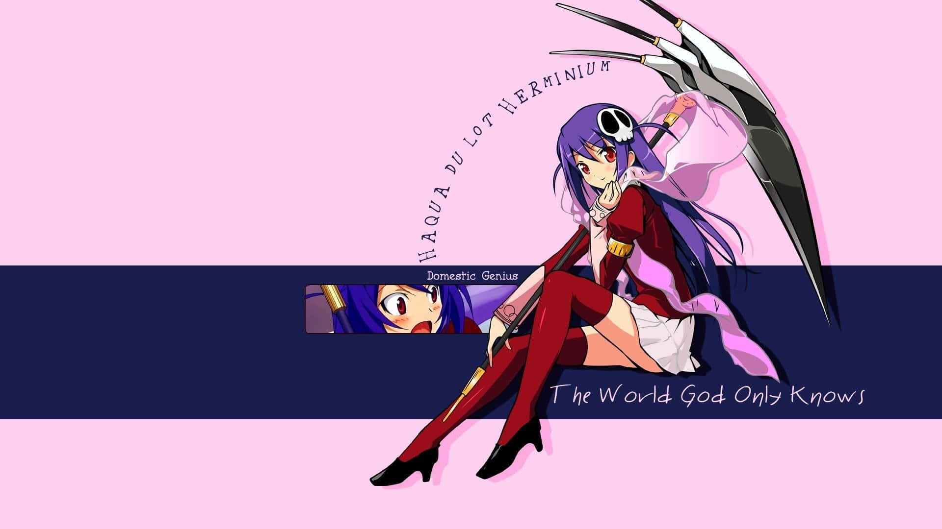 جادوئی نگاہ - دی ورلڈ گاڈ اونلی نوز anime وال پیپر