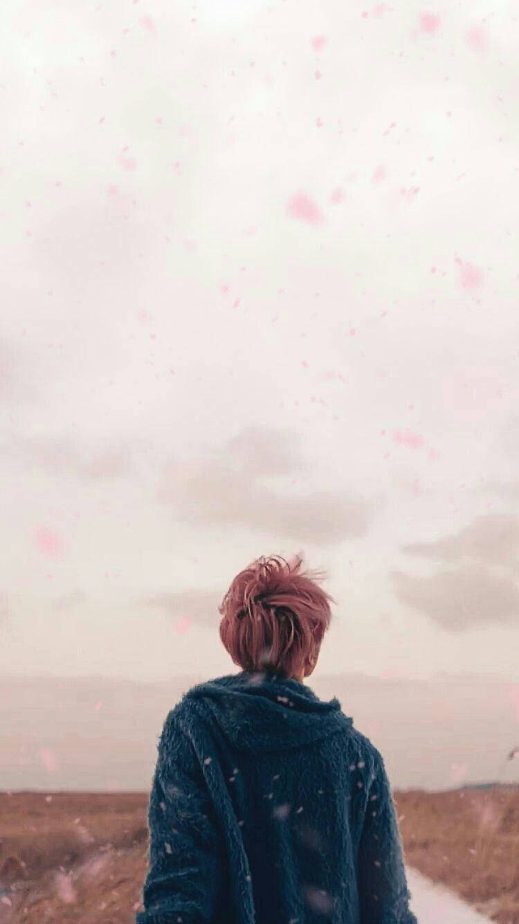 جمالیاتی Bts Jimin اسپرنگ ڈے وال پیپر