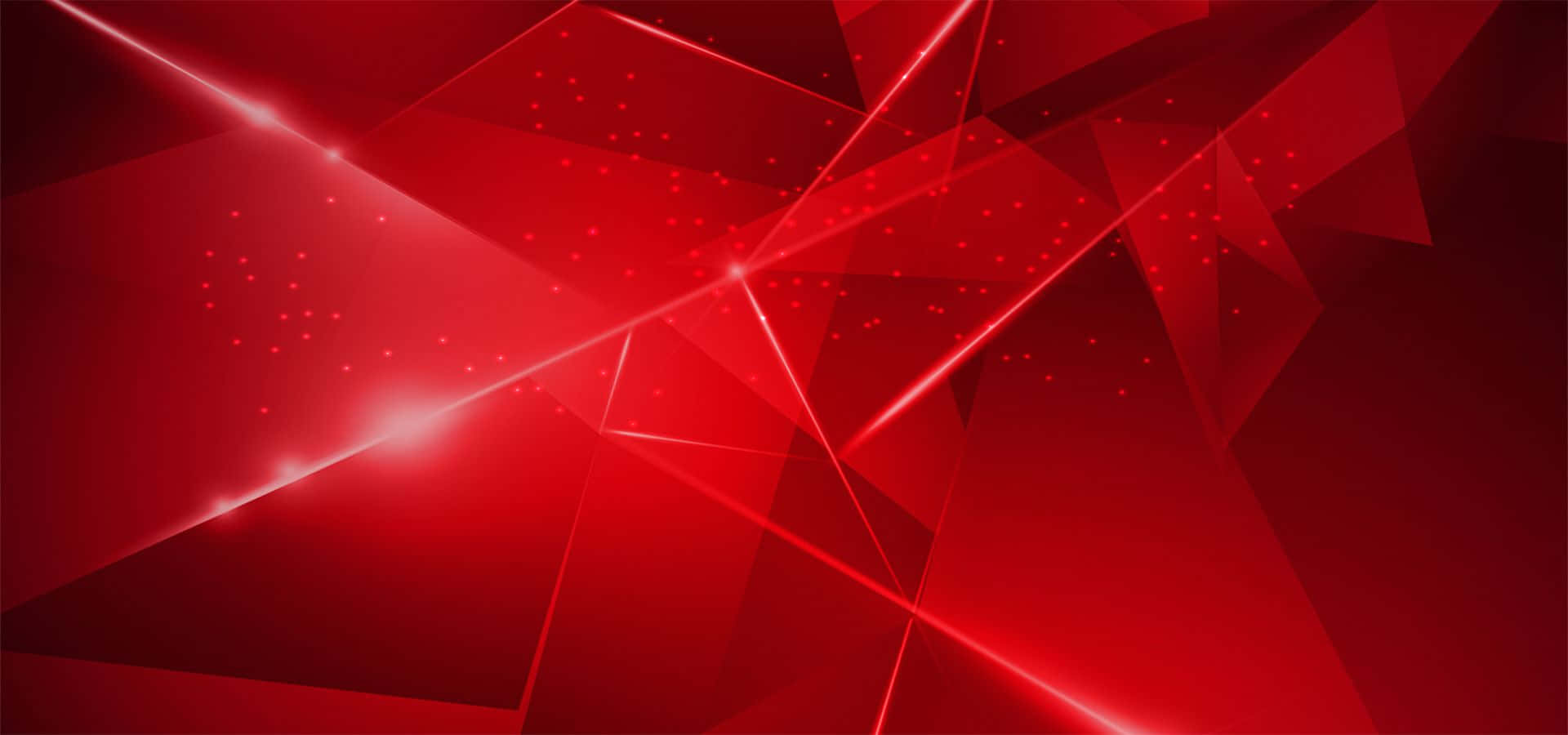 جیومیٹرک ریڈ ایستھیٹک بینر بیک گراؤنڈ وال پیپر