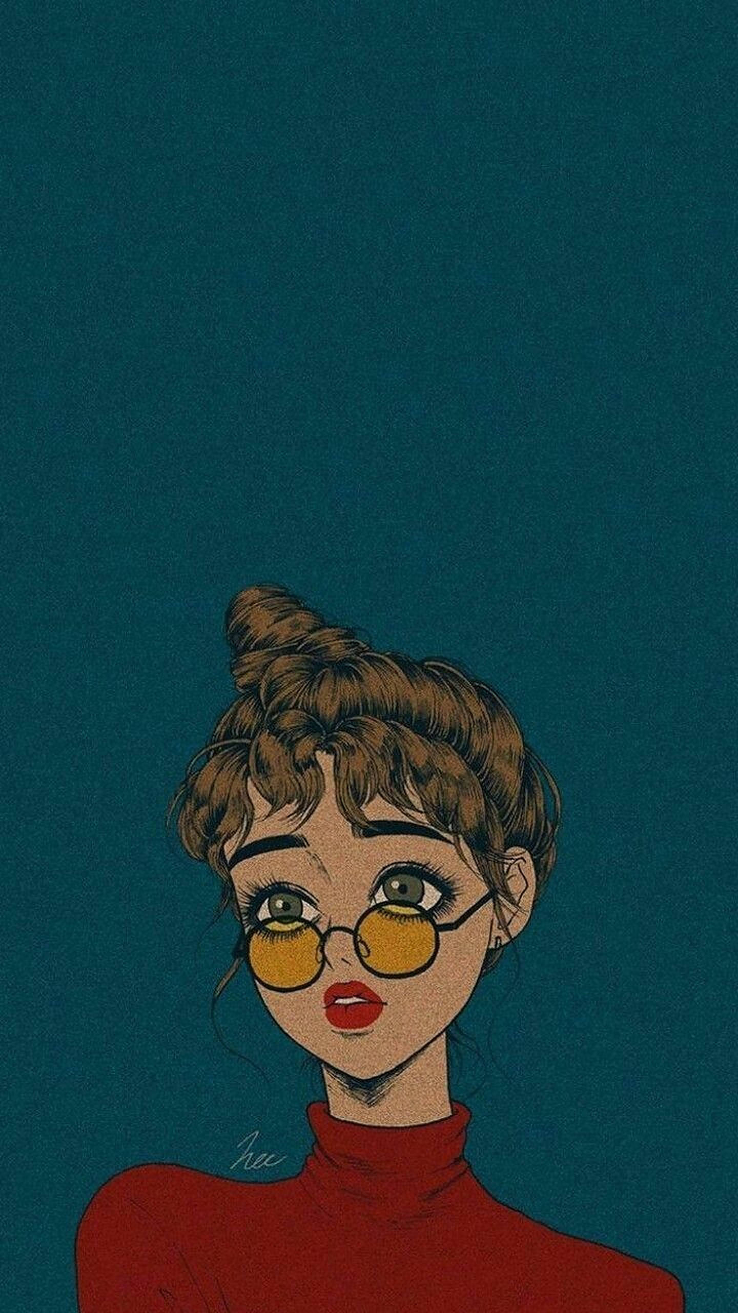 خوبصورت ونٹیج لڑکی وال پیپر