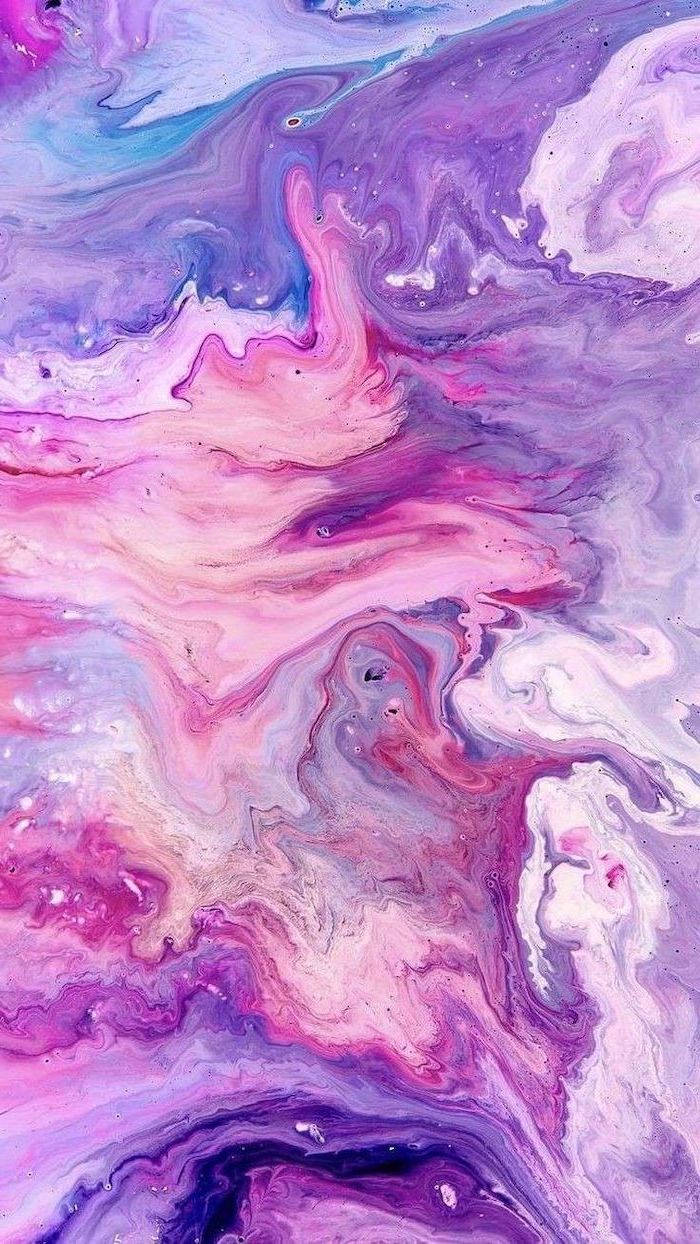 خوبصورت پس منظر تجریدی جامنی پینٹنگ وال پیپر