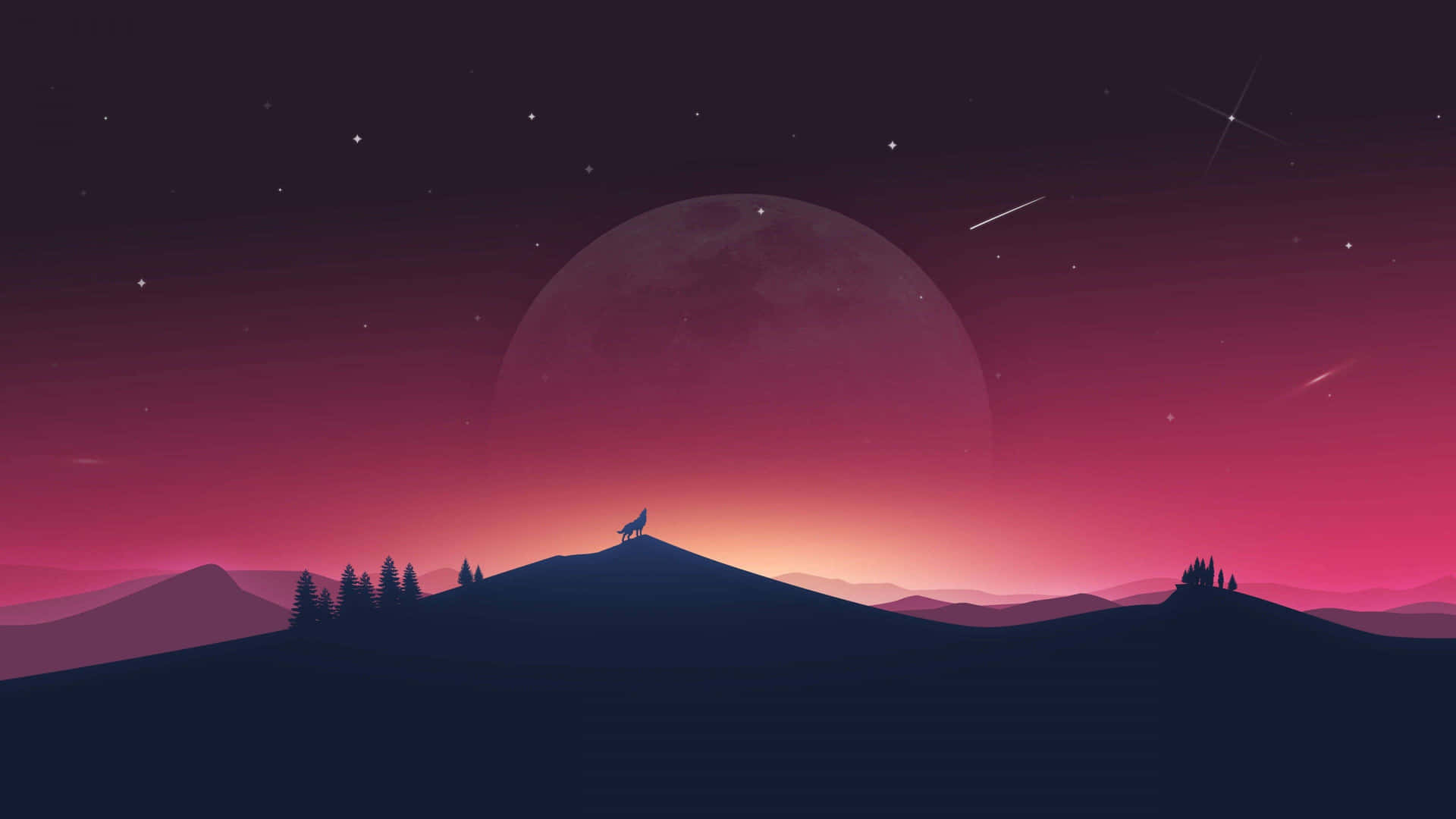 خوبصورت کمپیوٹر 4k — چاند وال پیپر