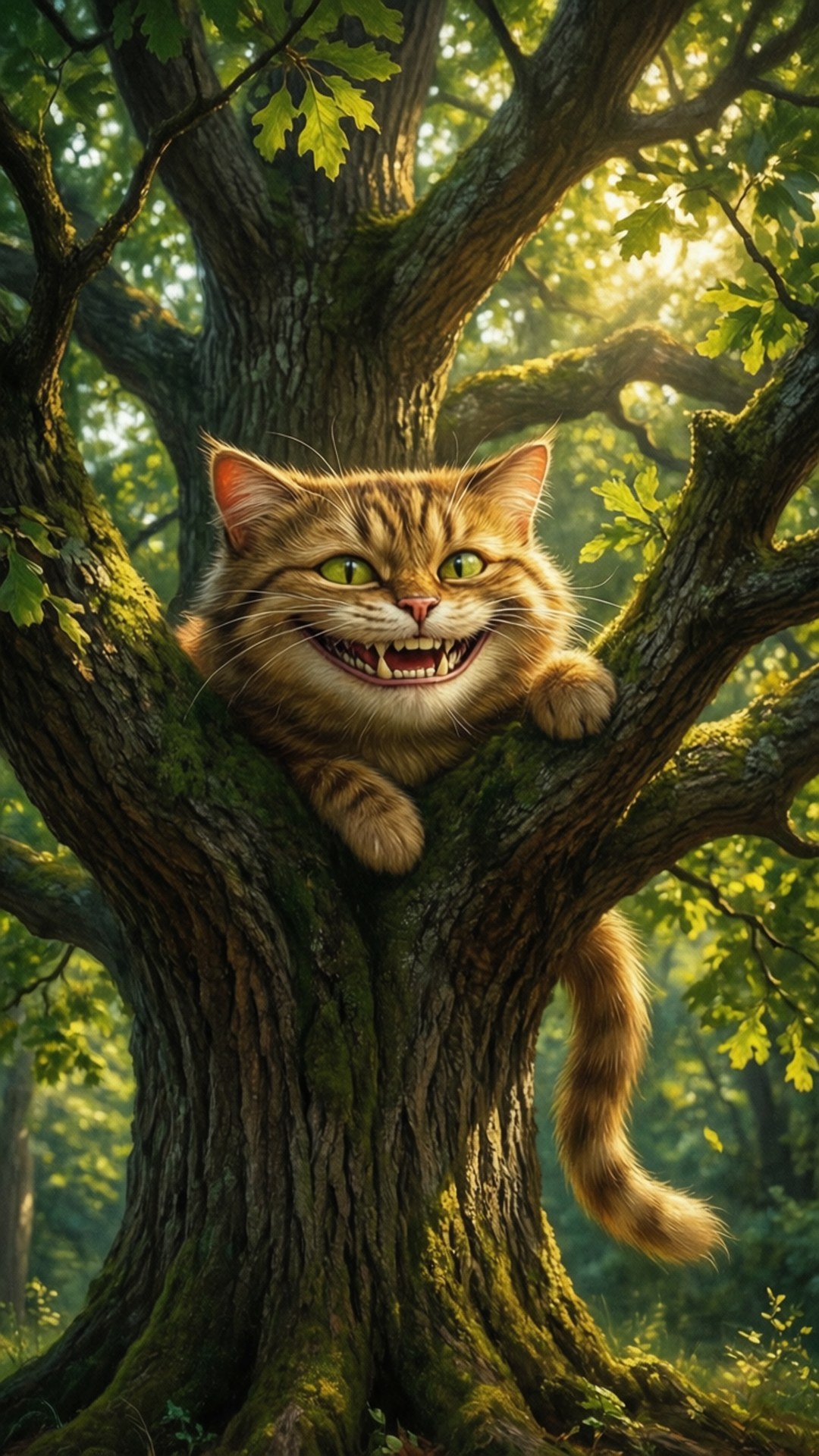 درخت کی مسکراہٹ وال پیپر
