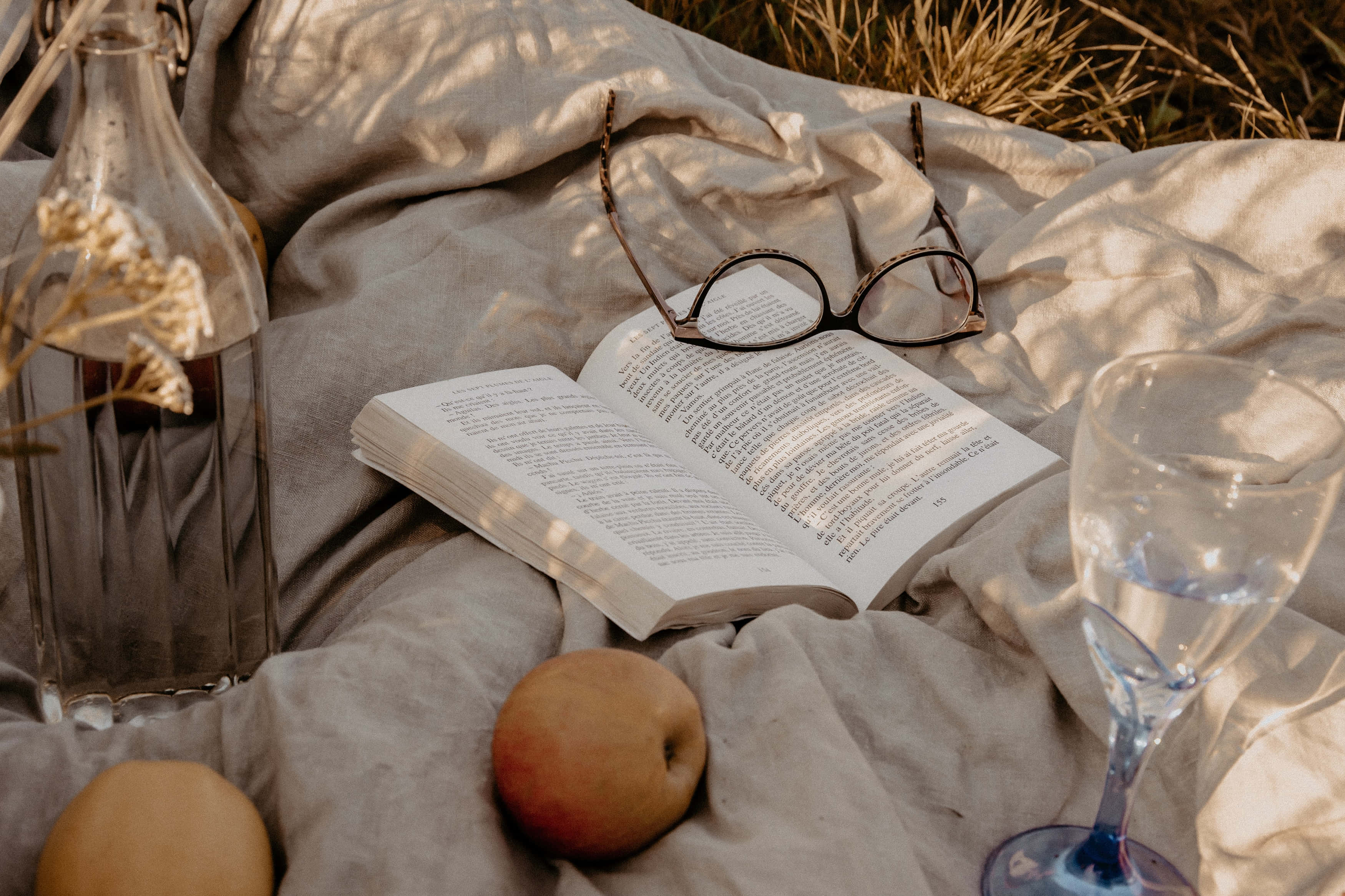 دلکش کاٹیج کور جمالیاتی غروب آفتاب وال پیپر