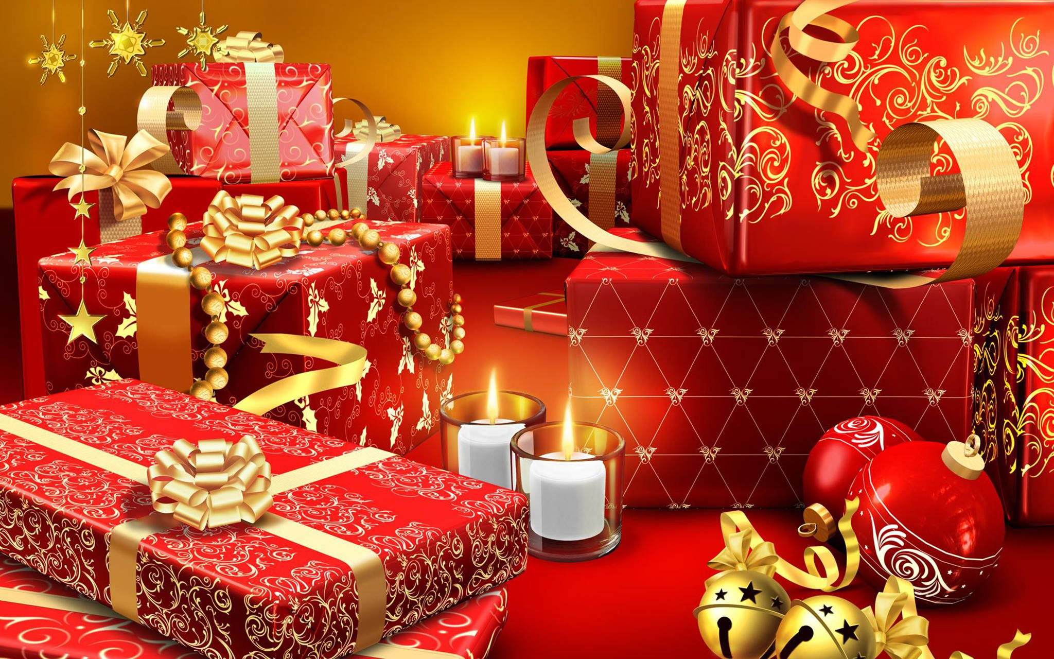 دلکش کرسمس ڈیسک ٹاپ منظر وال پیپر