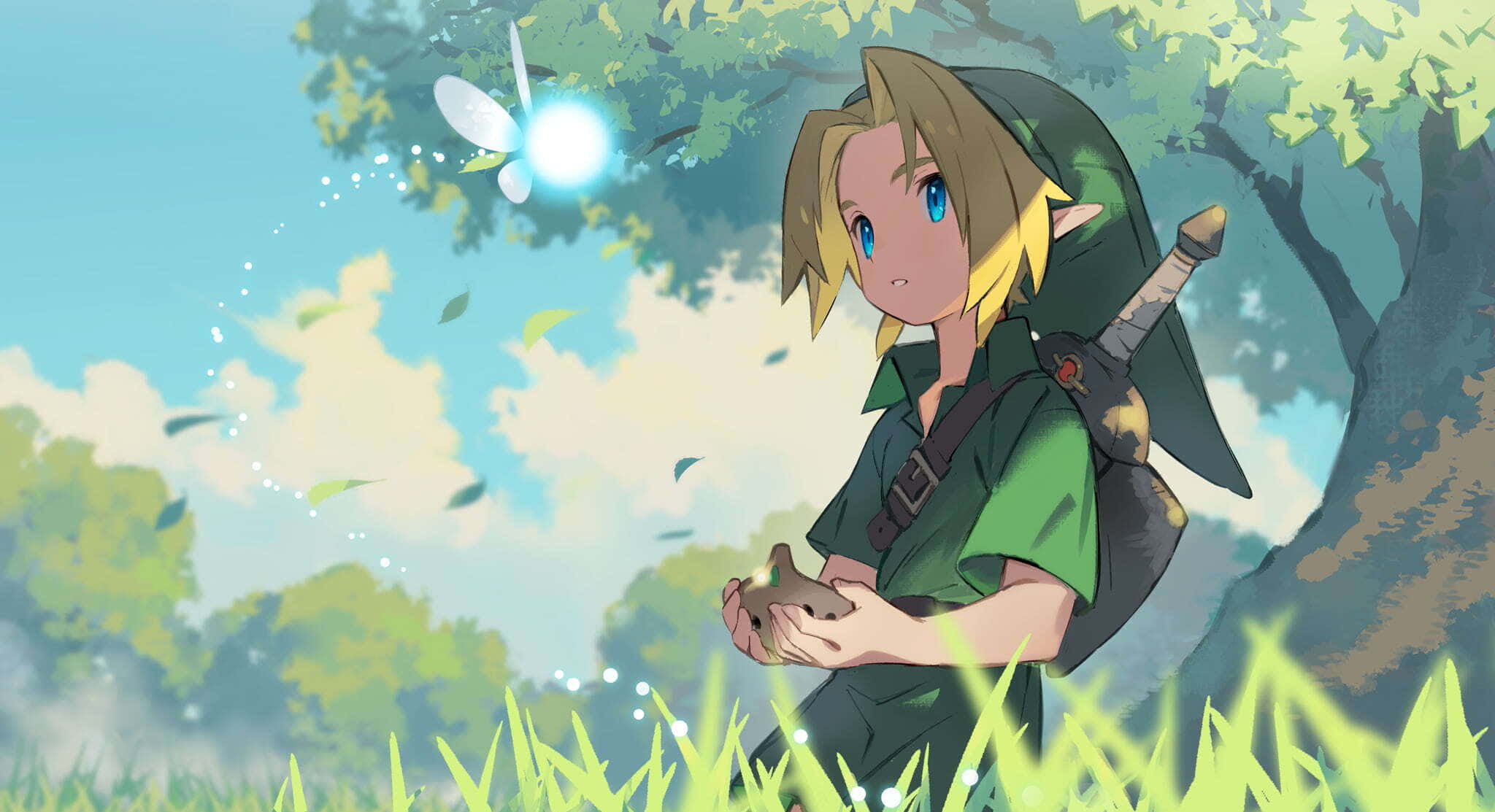 دنیا کا سفر کریں Legend Of Zelda کی وال پیپر