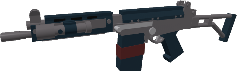 روبلاکس طرز کا ورچوئل بندوق کا ماڈل وال پیپر