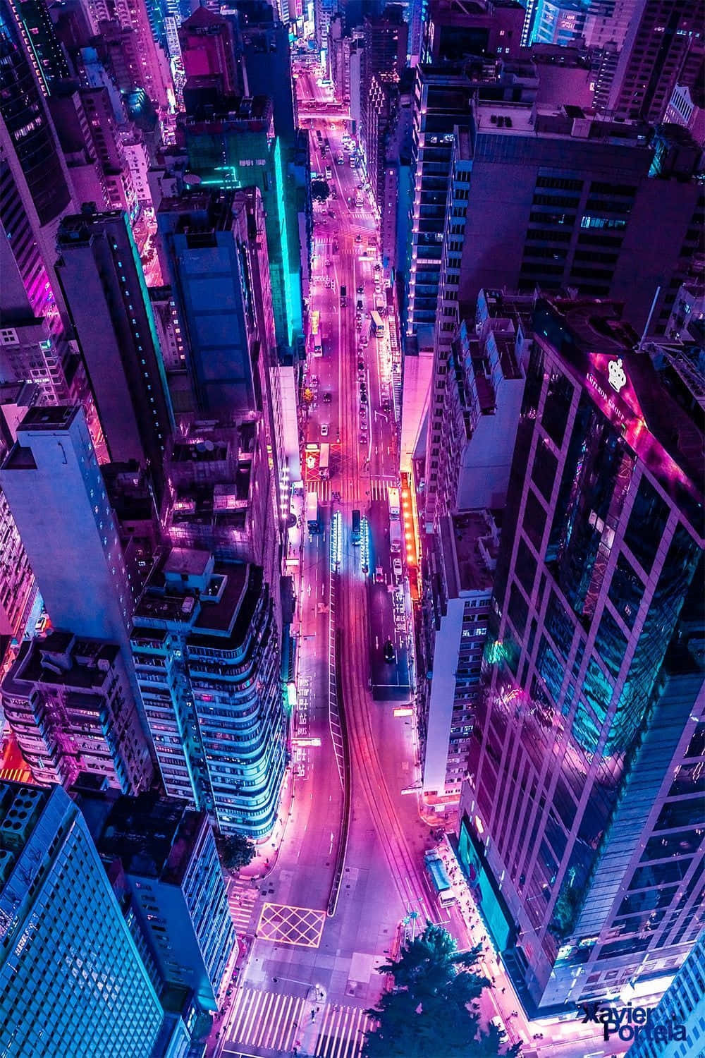 روشن اور خوبصورت نیون ایستھیٹکس وال پیپر
