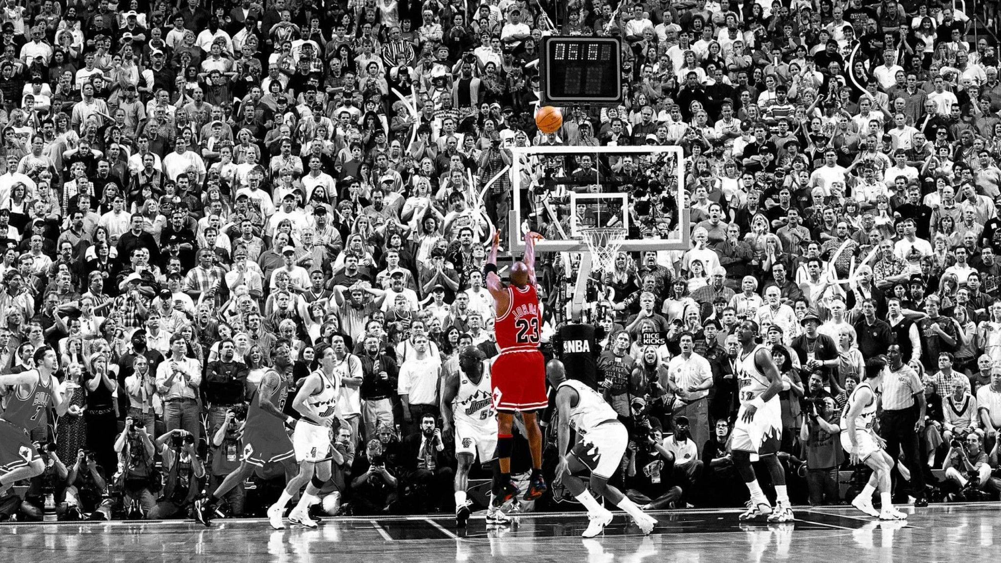 ریڈ مائیکل جارڈن NBA ڈیسک ٹاپ وال پیپر