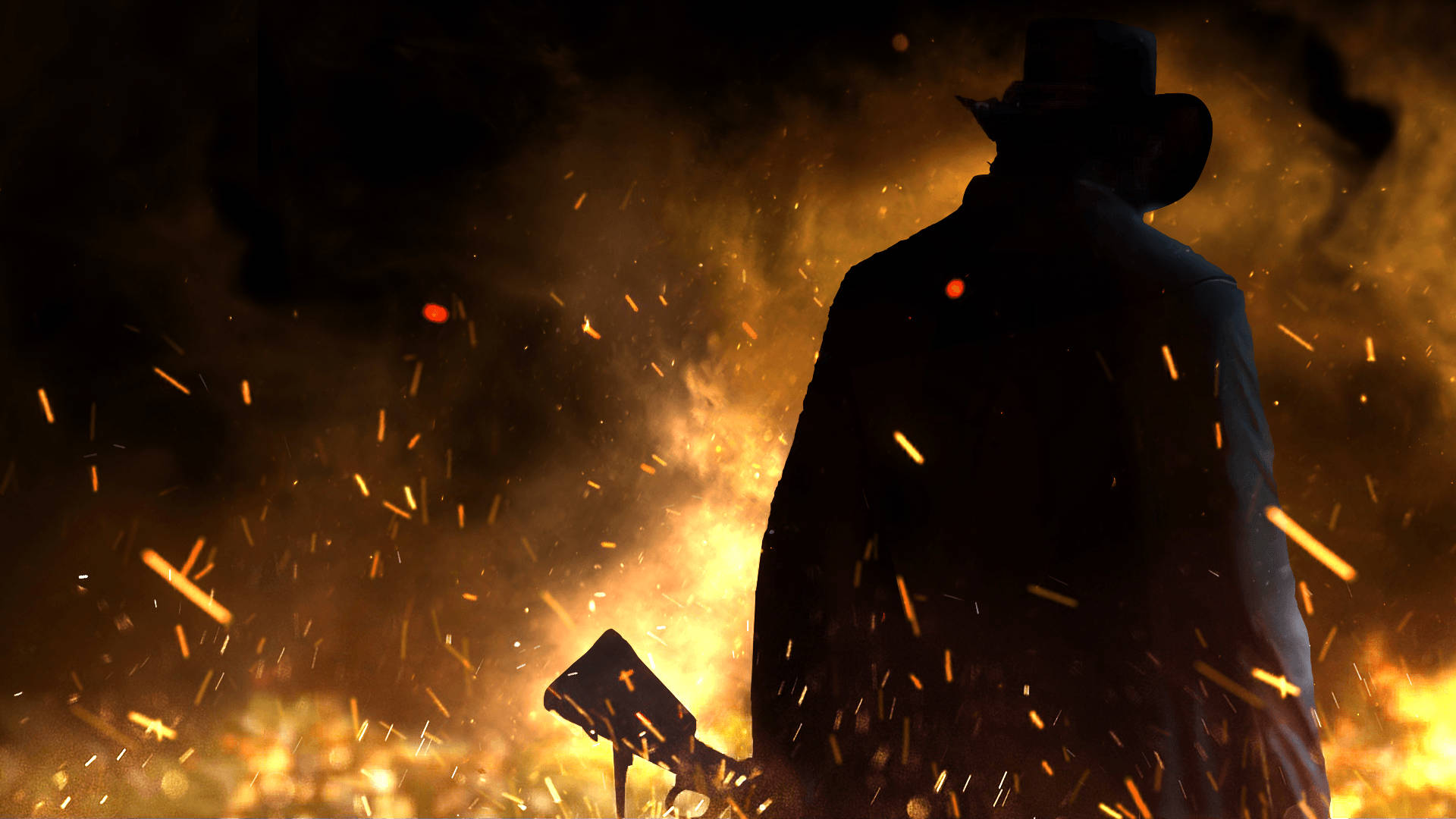 ریڈ ڈیڈ ریڈمپشن 2 4K آگ وال پیپر