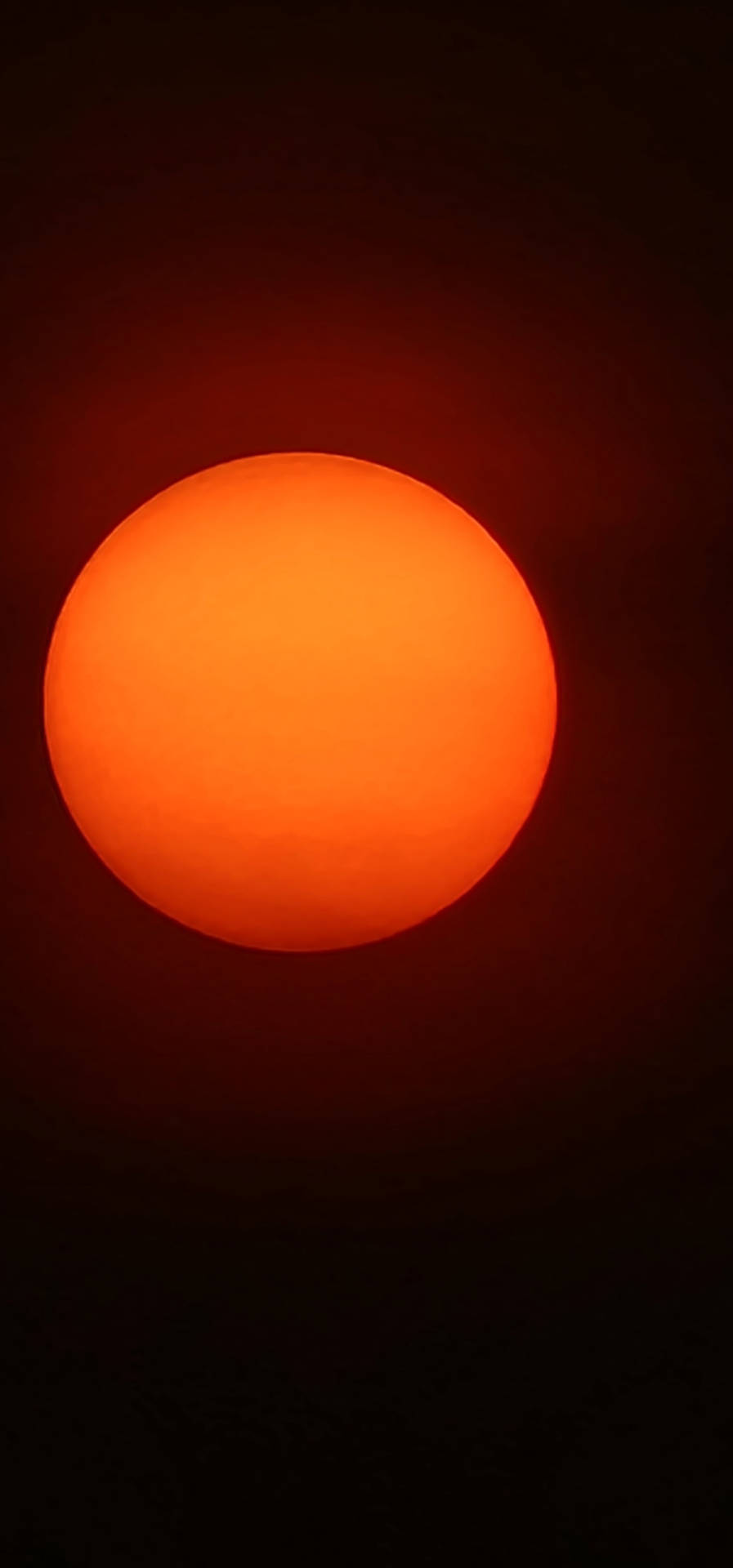 سام سنگ گلیکسی S22 سرخ سورج وال پیپر