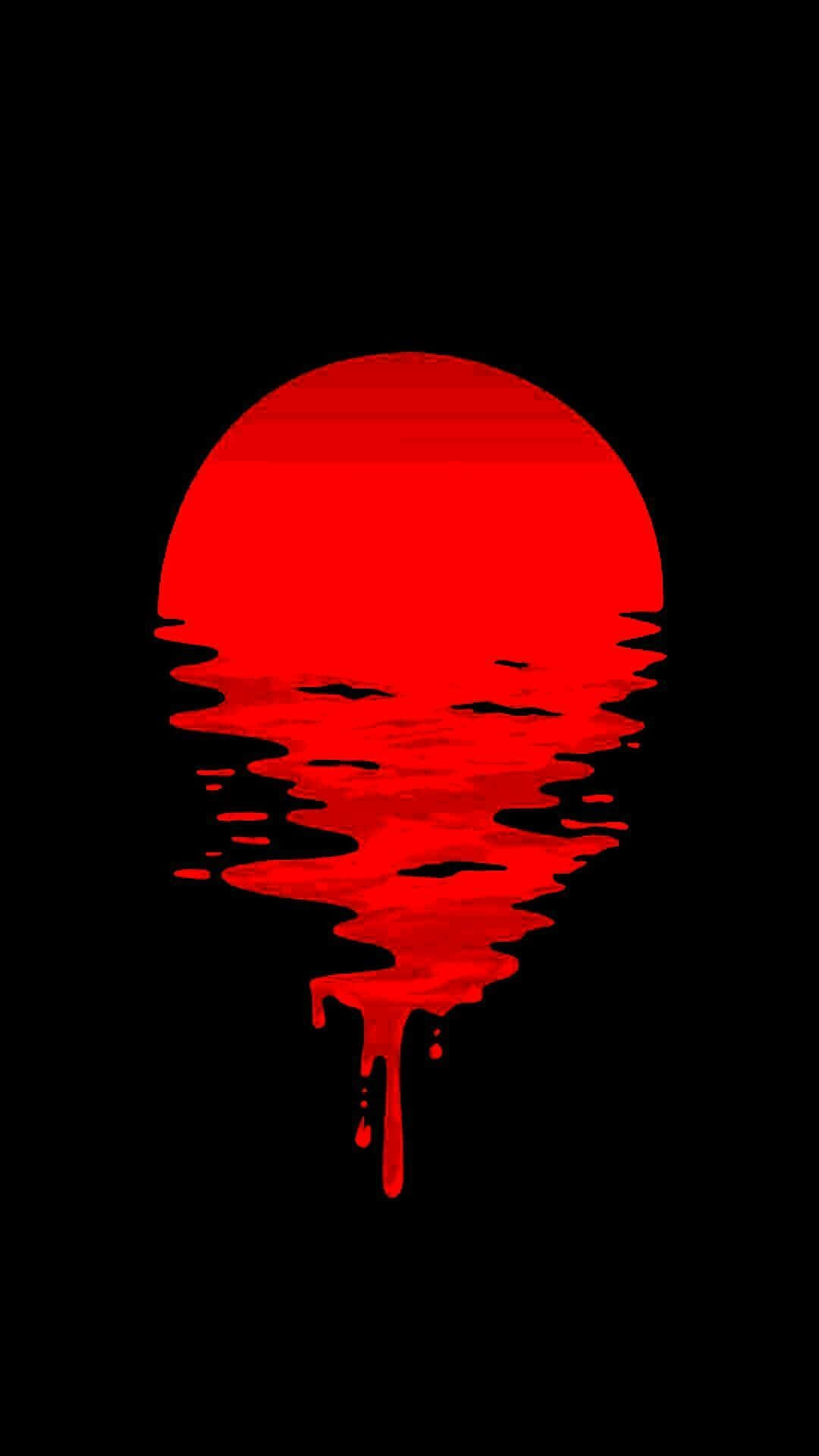 سرخ سیاہ پس منظر — چاند وال پیپر