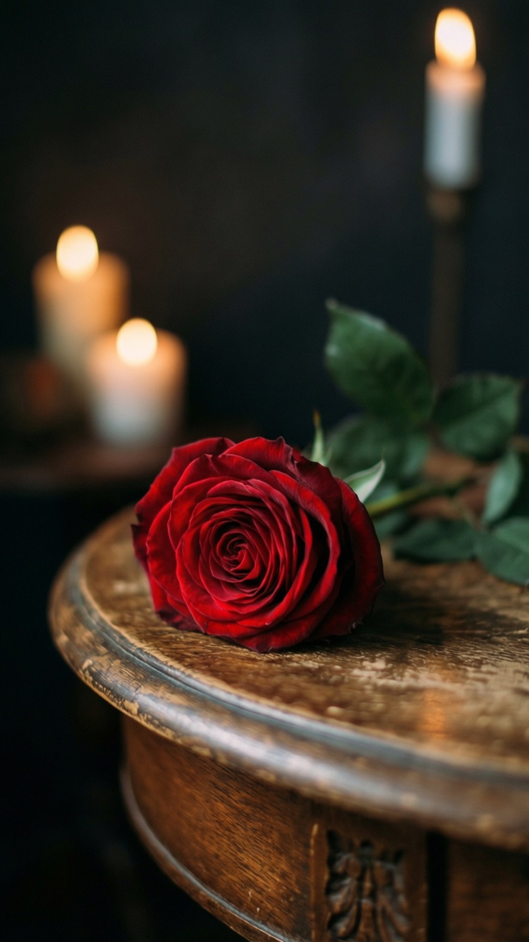سرخ گلاب ونٹیج وال پیپر