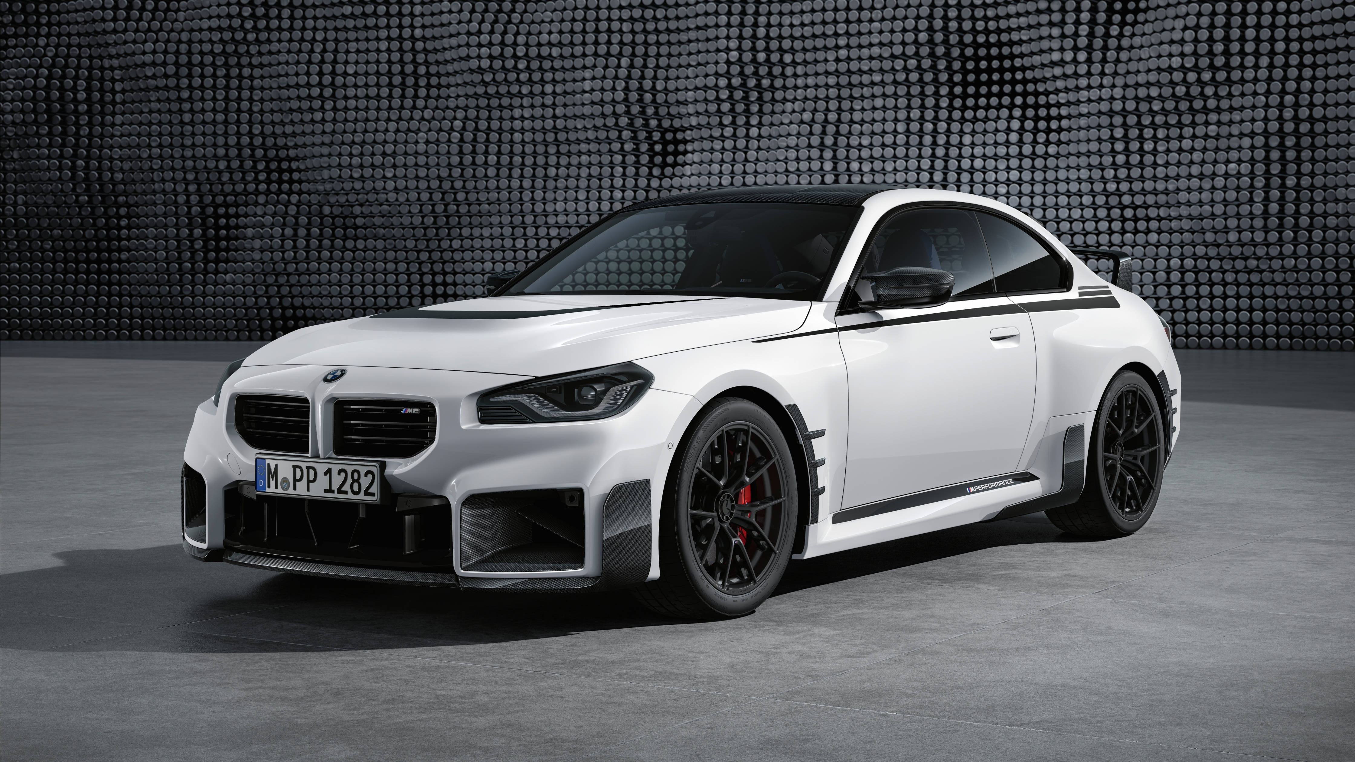 سفید BMW M2 4K لیپ ٹاپ کار وال پیپر