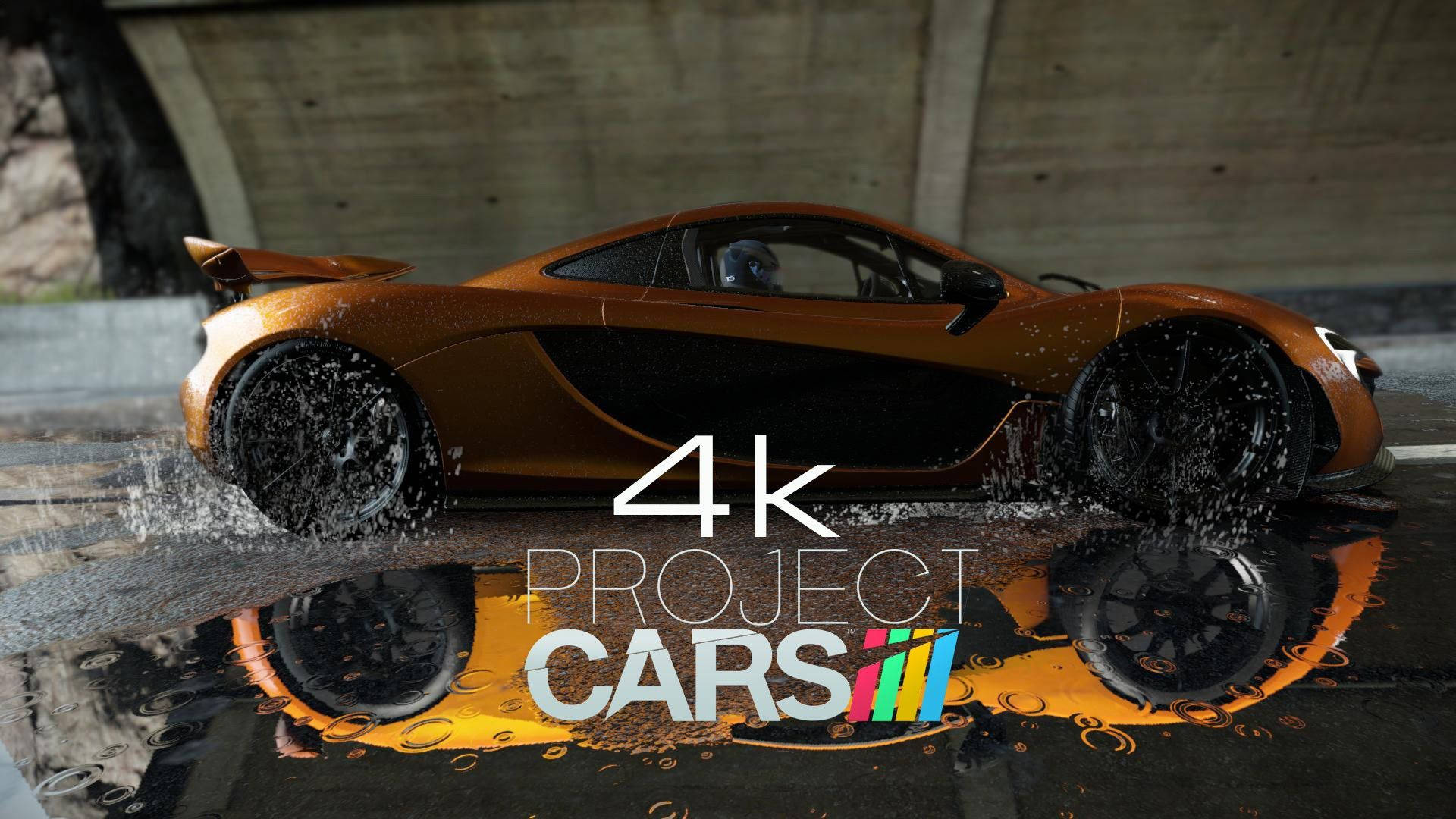 شاندار میکن لارین P1 سپر کار پروجیکٹ کارس 4K میں وال پیپر